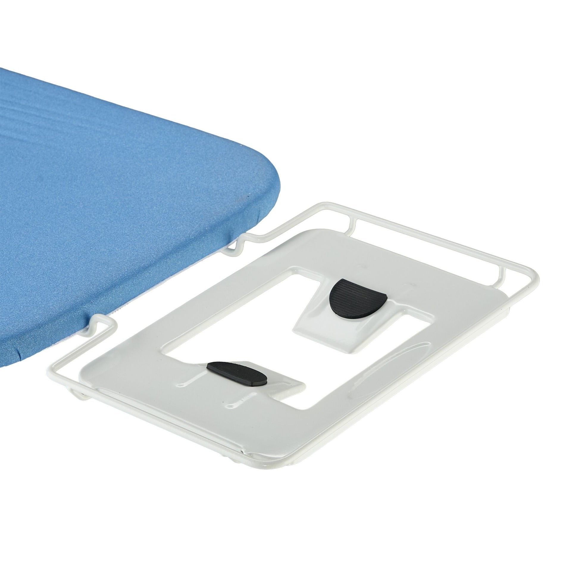 Bügelbrett 120 x 38cm Weiss-Hellblau von Relaxdays