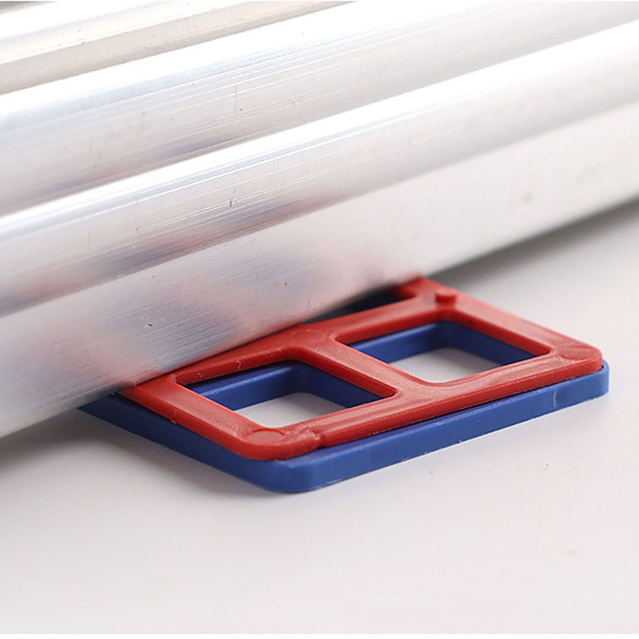 Abstandshalter Kunststoff 120er-Set Blau-Gelb-Rot von Relaxdays