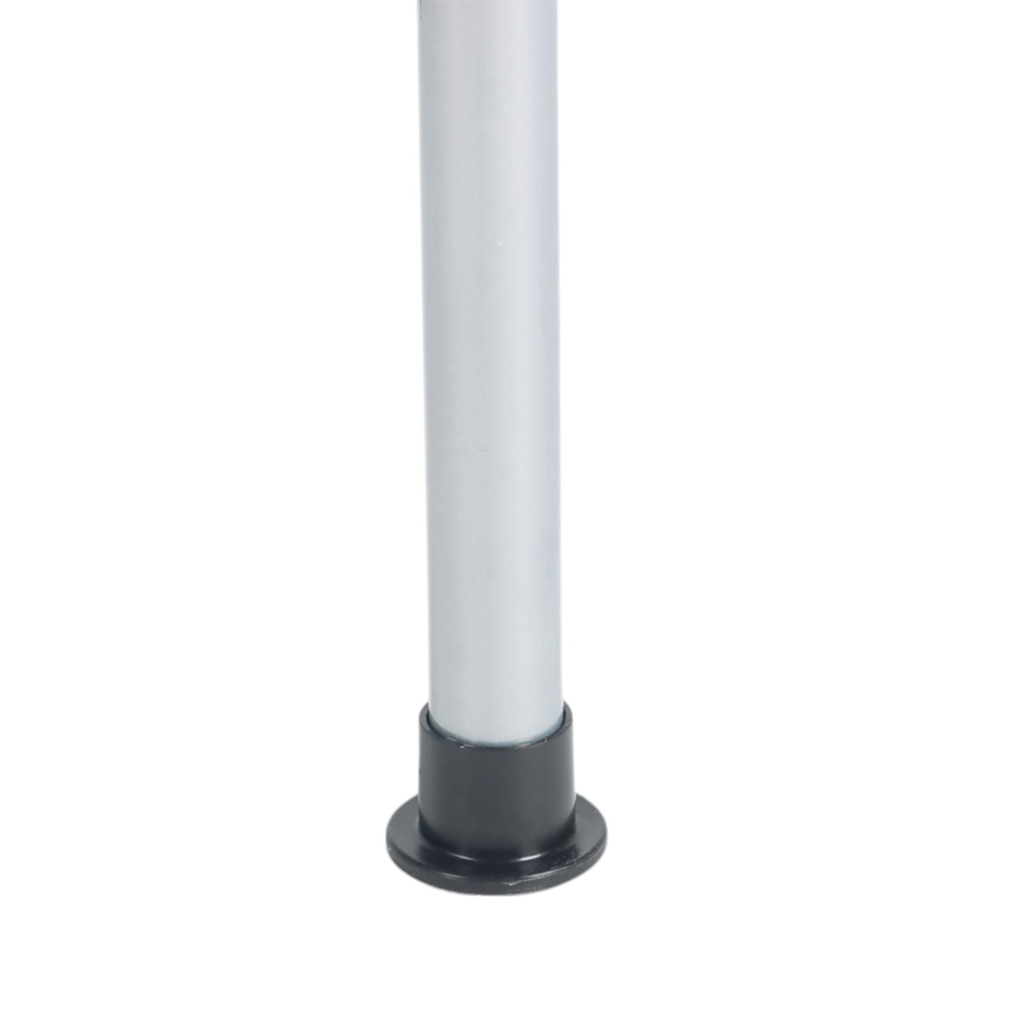 Faltbarer Campingtisch Stahl Silber von Relaxdays