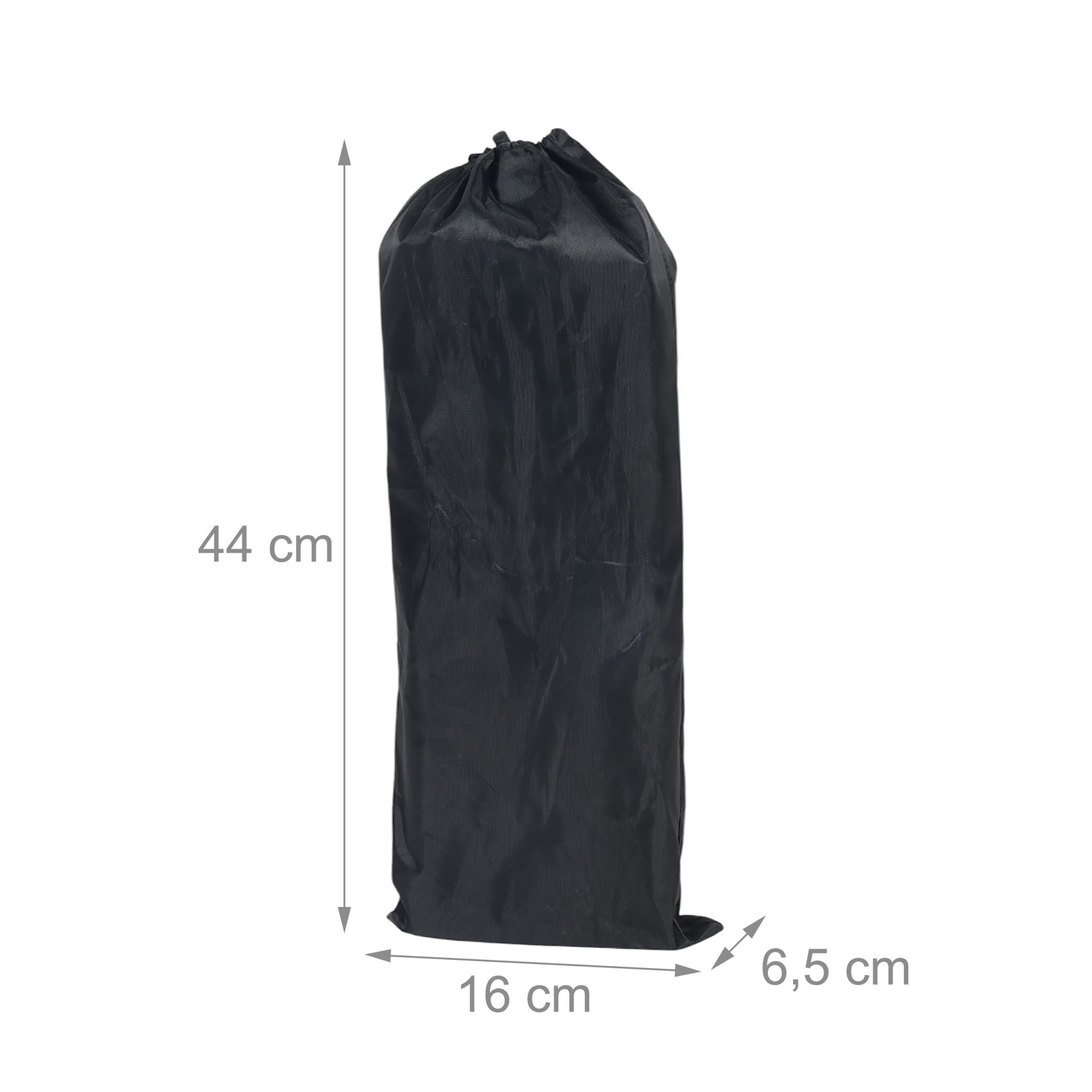 Faltbarer Campingtisch Aluminium Schwarz-Silber von Relaxdays