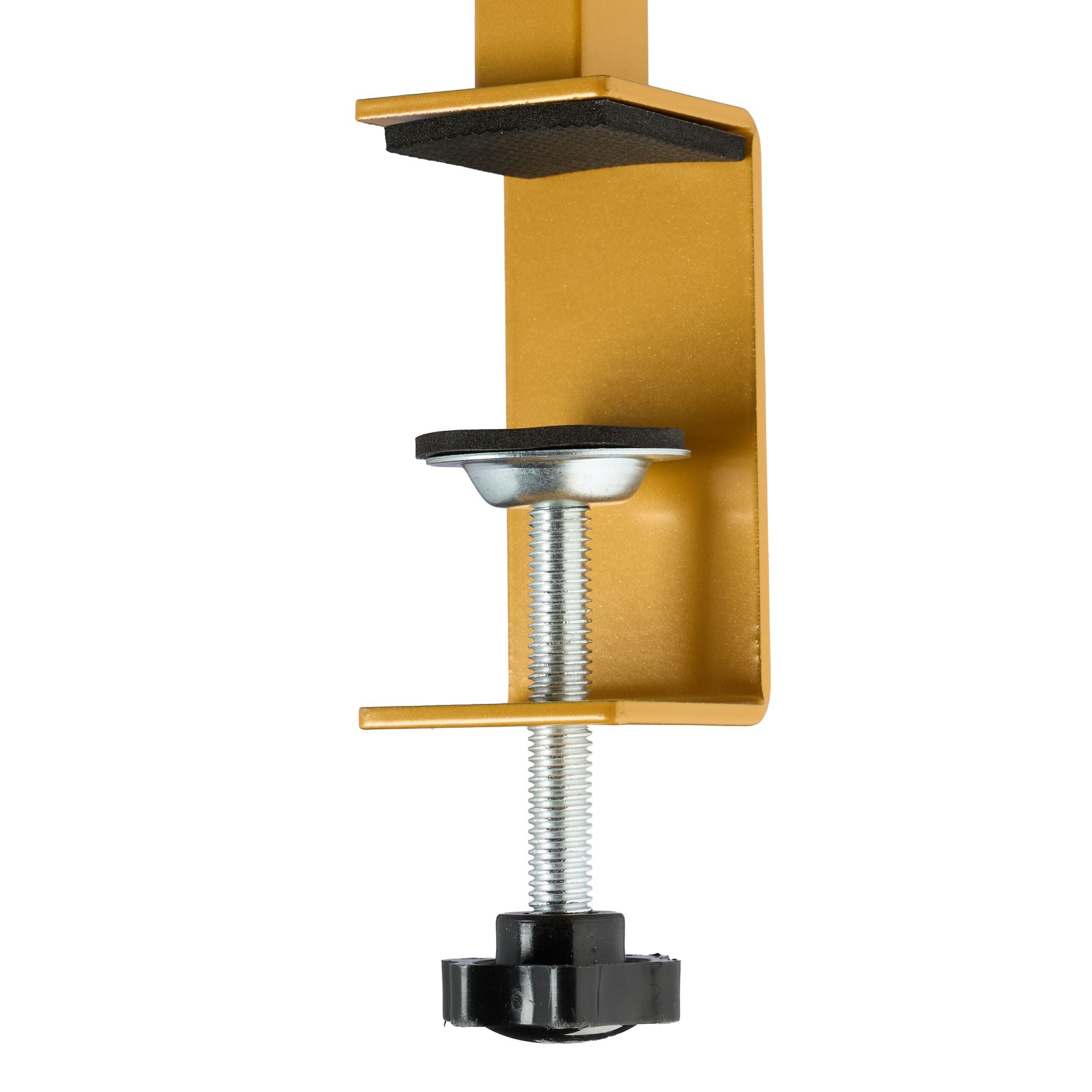 Ausziehbarer Tischbogen mit 2 Stangen Gold-Schwarz von Relaxdays