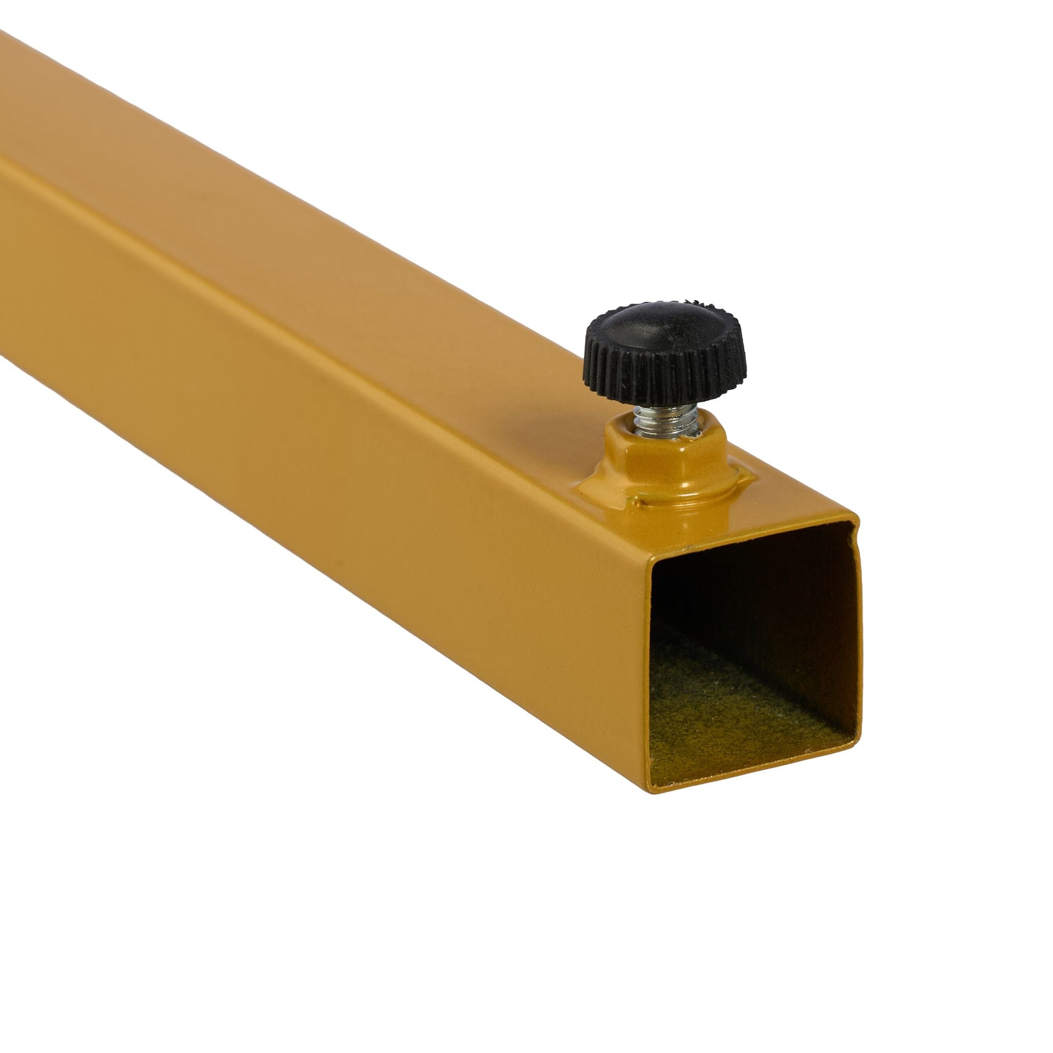 Ausziehbarer Tischbogen mit 2 Stangen Gold-Schwarz von Relaxdays