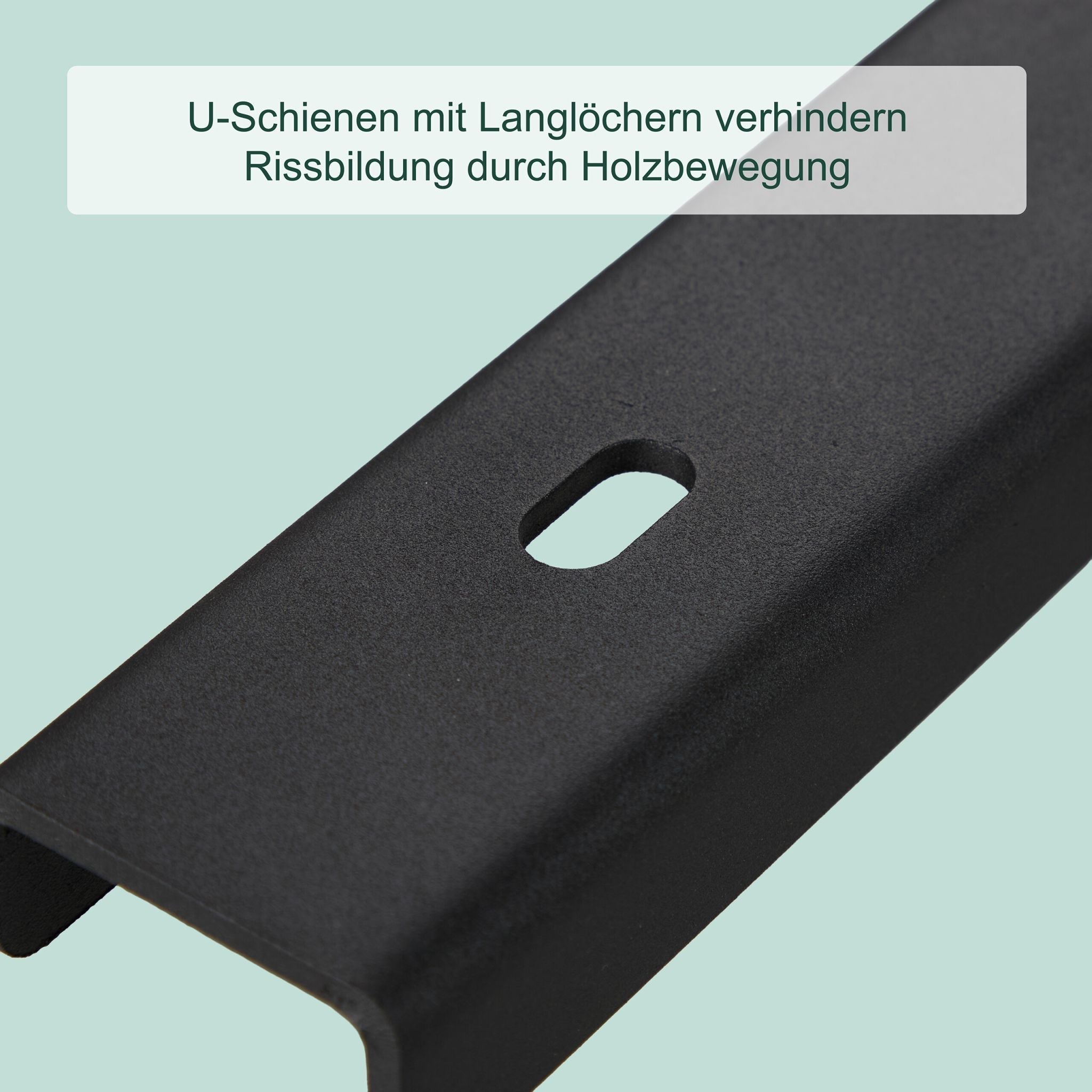Gratleiste 3er-Set U-Form Gold-Schwarz von Relaxdays