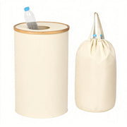 Pfandflaschen Sammelbehälter 100l Beige-Hellbraun von Relaxdays
