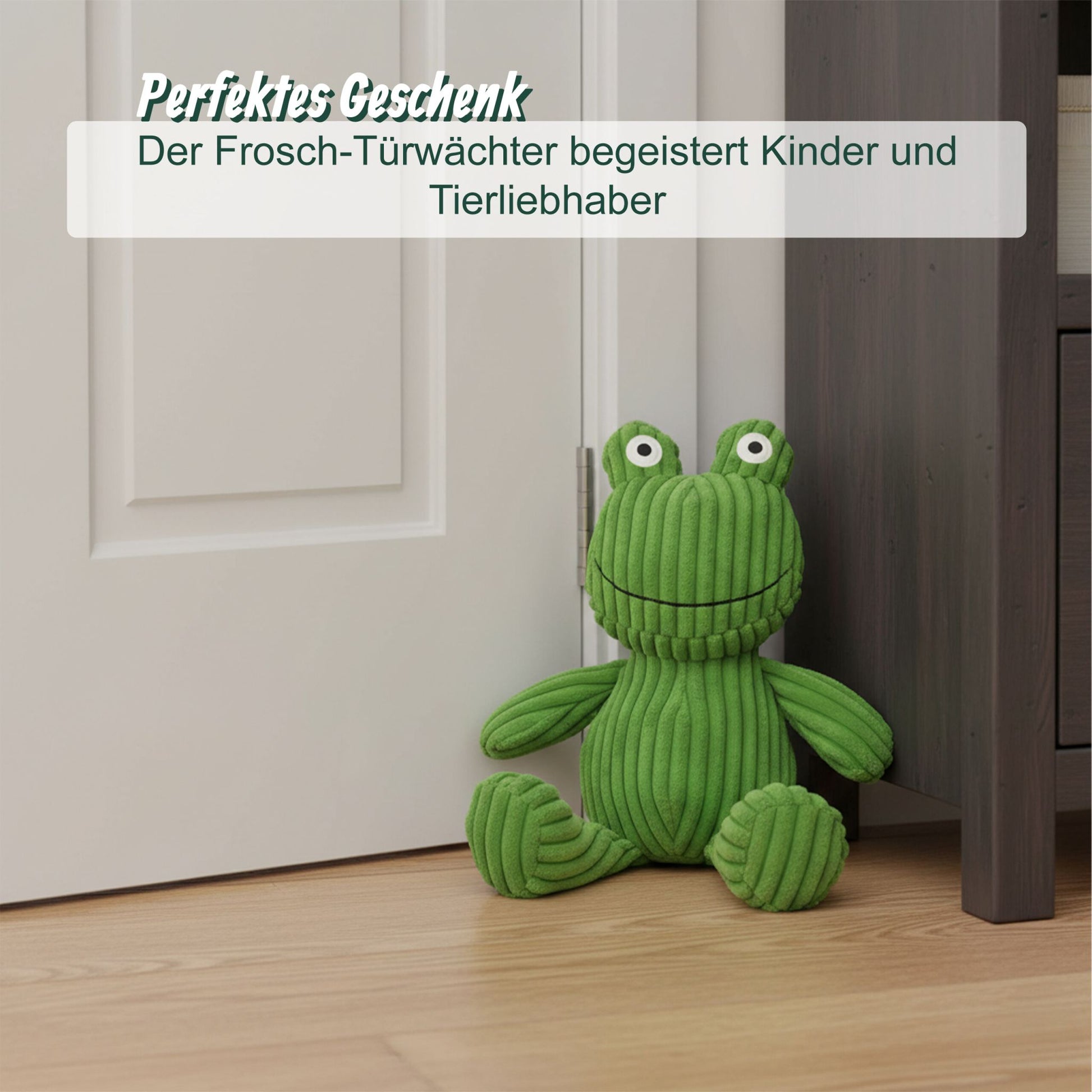 Türstopper Frosch Grün von Relaxdays