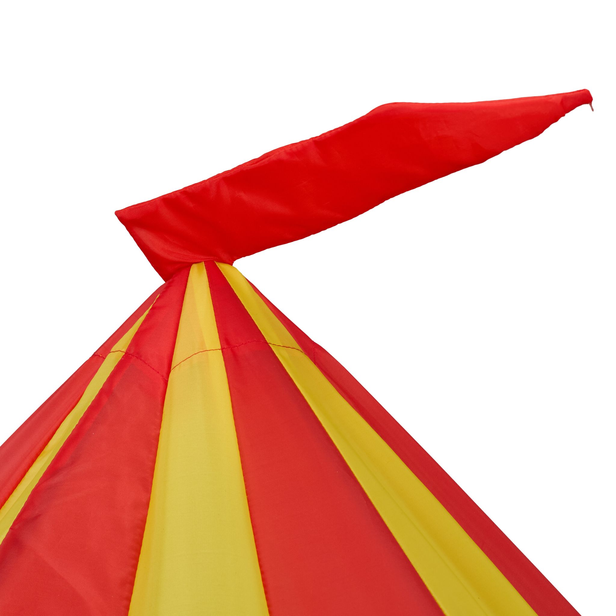 Spielzelt Zirkus Kinder Blau-Gelb-Rot