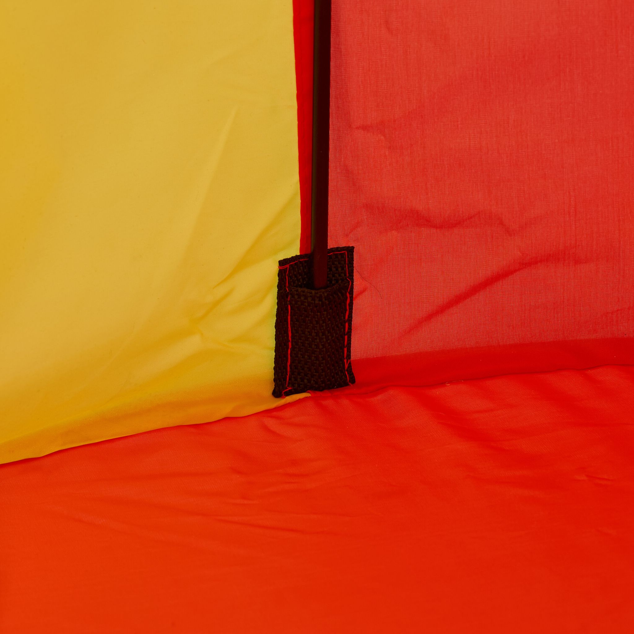 Spielzelt Zirkus Kinder Blau-Gelb-Rot