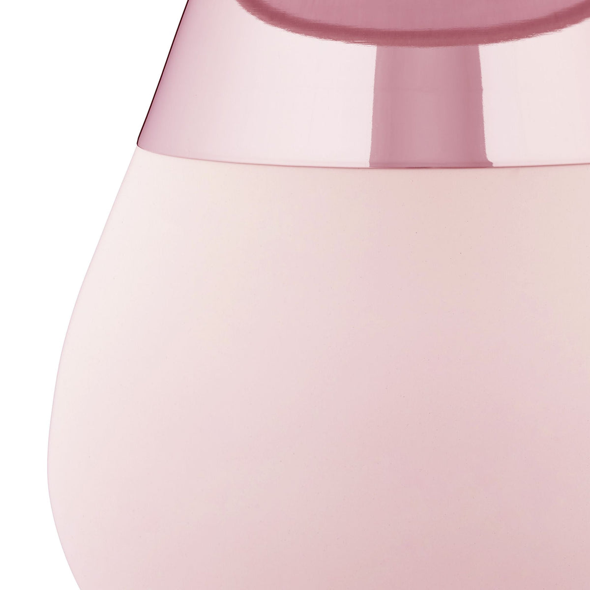 Tischlampe mit Stoffschirm Kupfer-Rosa von Relaxdays