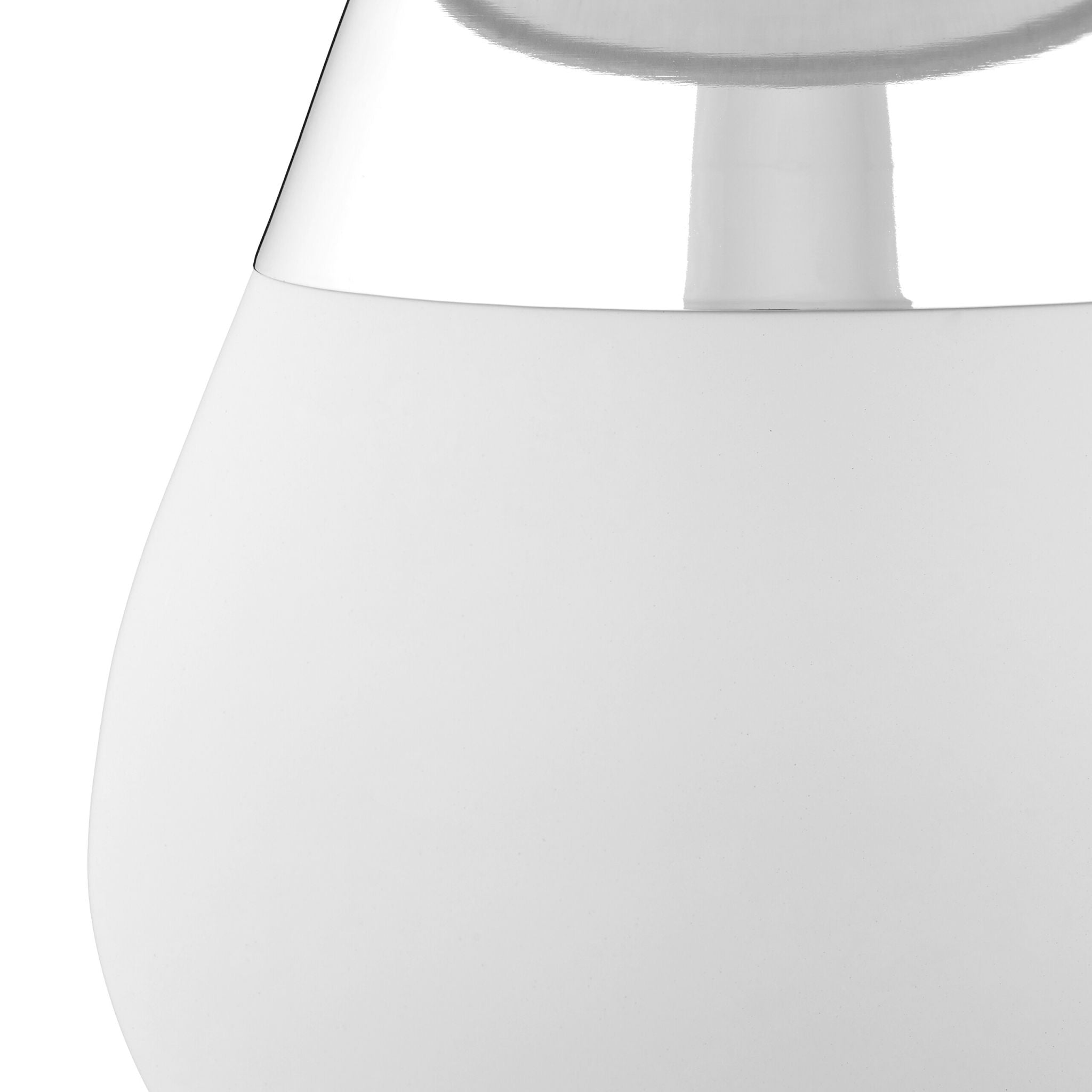 Tischlampe mit Stoffschirm Silber-Grau von Relaxdays