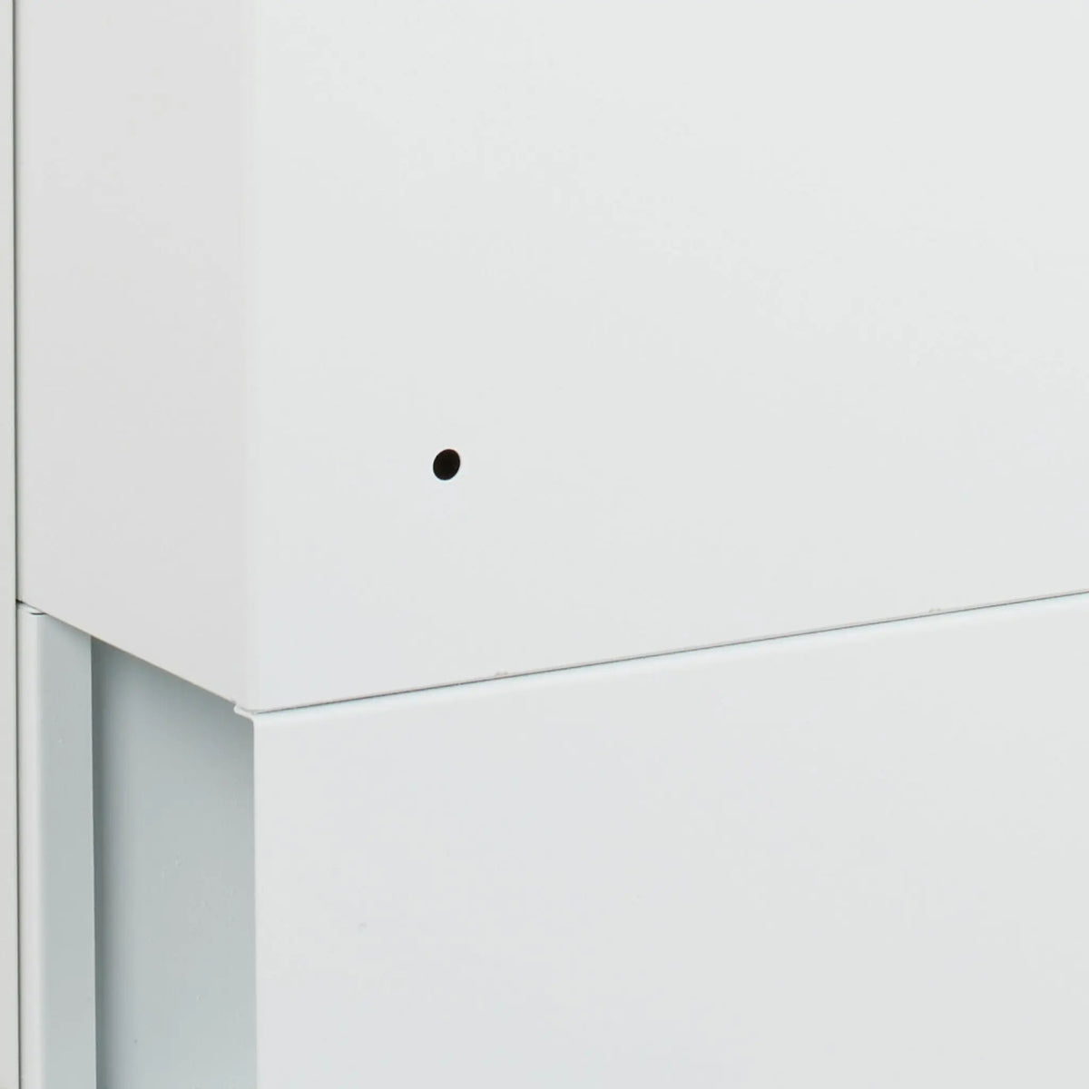 Briefkasten mit Zeitungsfach Anthrazit-Weiss-Silber von Relaxdays