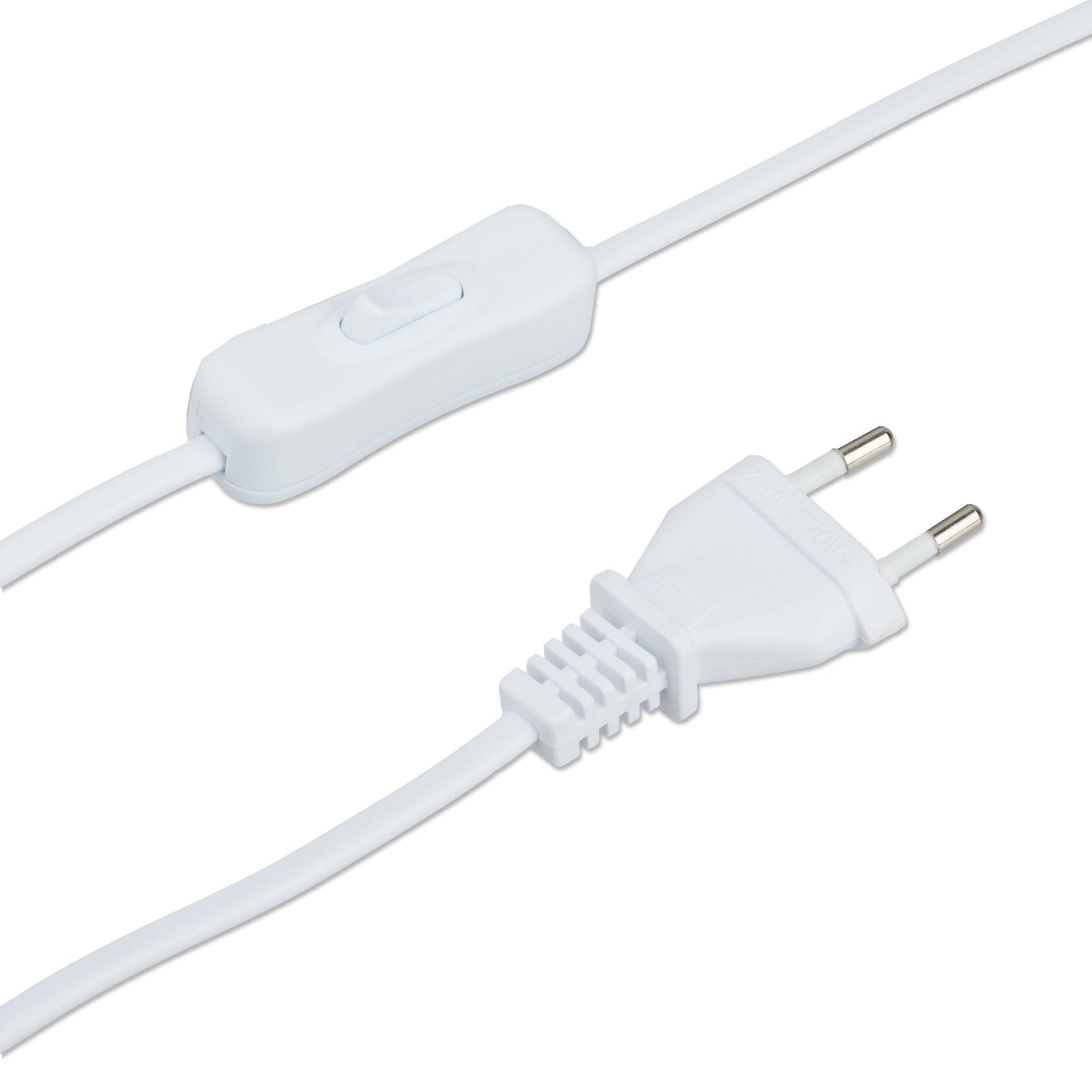 Tischlampe geschwungener Fuss 2er-Set Weiss-Gold von Relaxdays