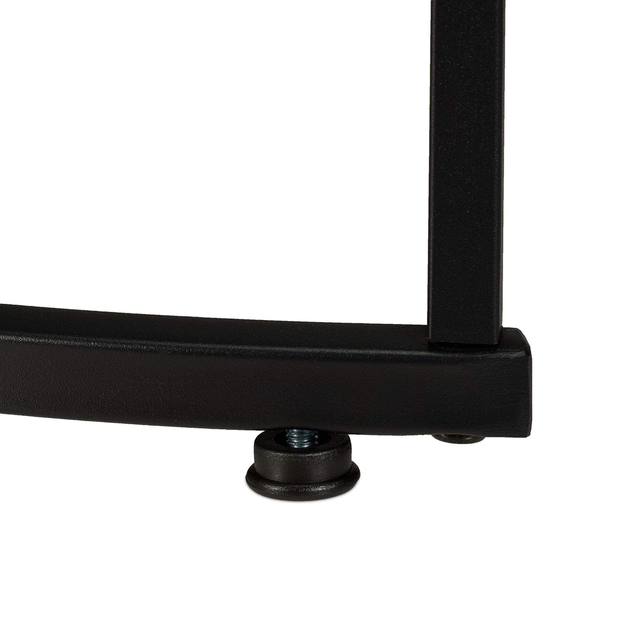 Satztisch 2er-Set Industrial-Design Dunkelbraun-Schwarz von Relaxdays
