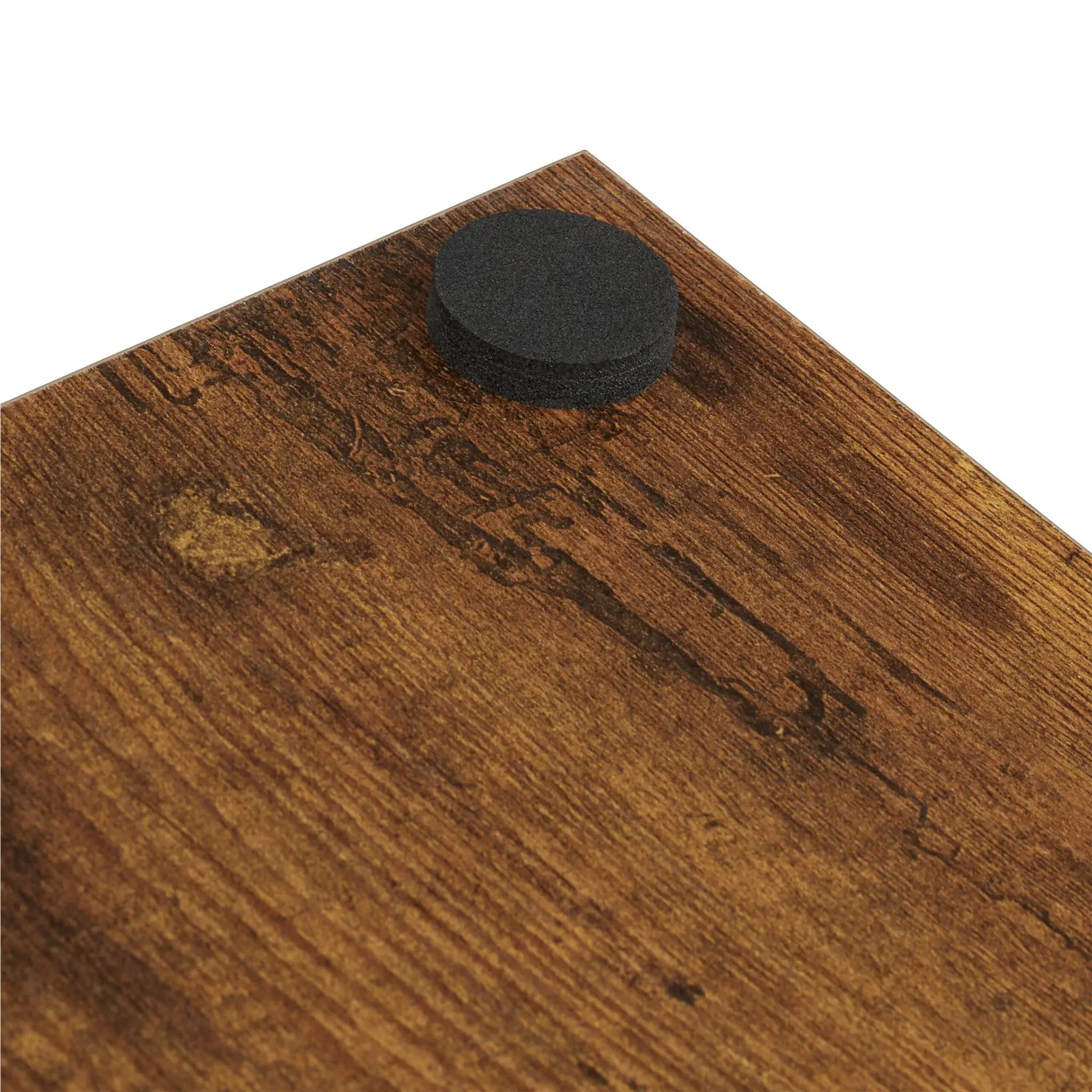 Pflanzenständer Industrial Design Dunkelbraun-Schwarz von Relaxdays