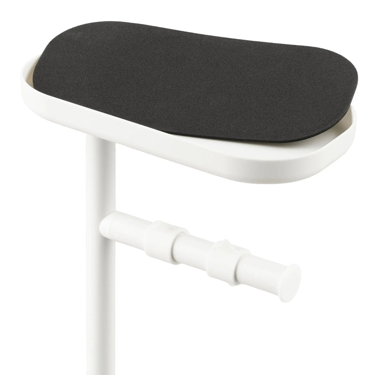 Toilettenpapierhalter mit Ablage Weiss von Relaxdays