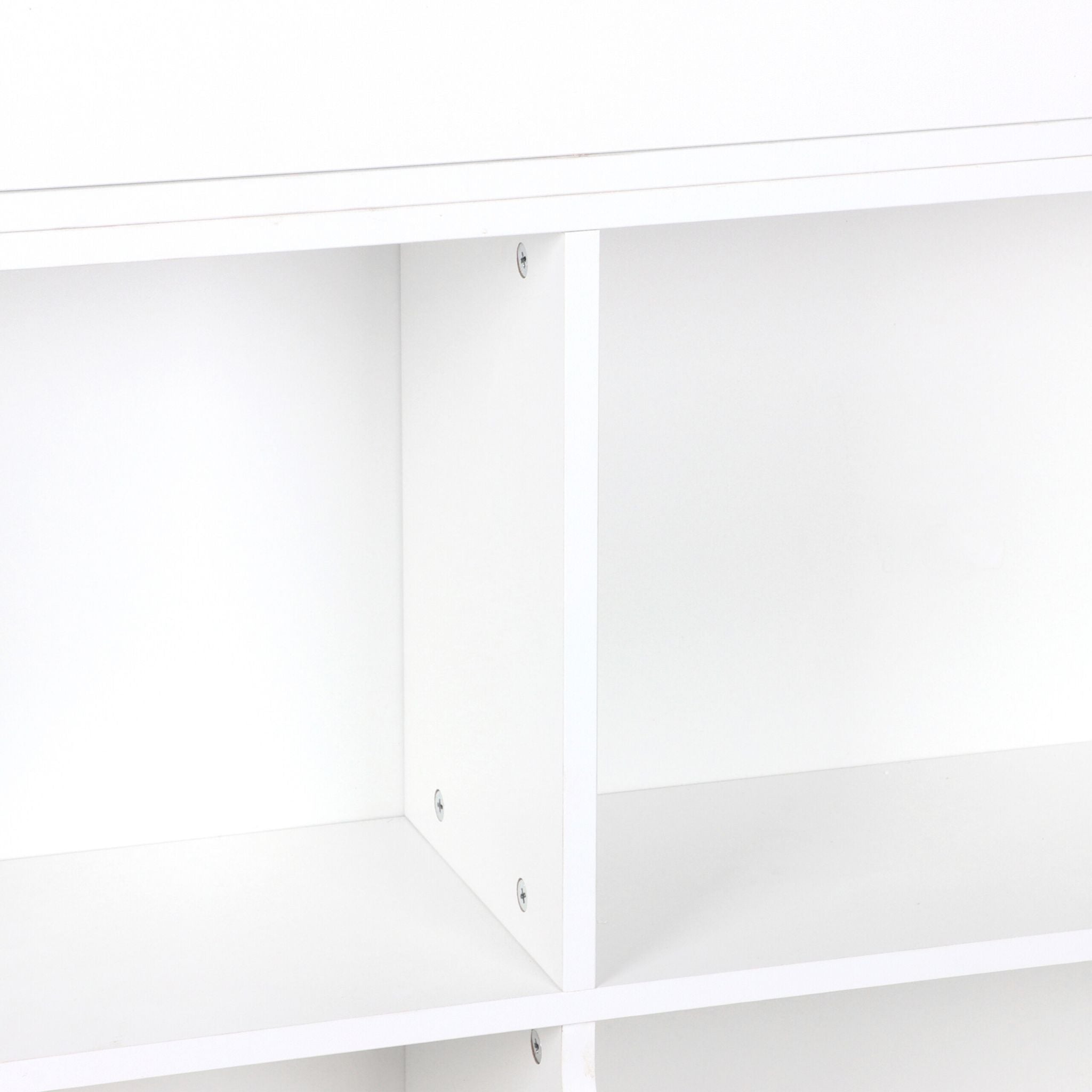 Kinderregal mit Buchablagen Weiss von Relaxdays