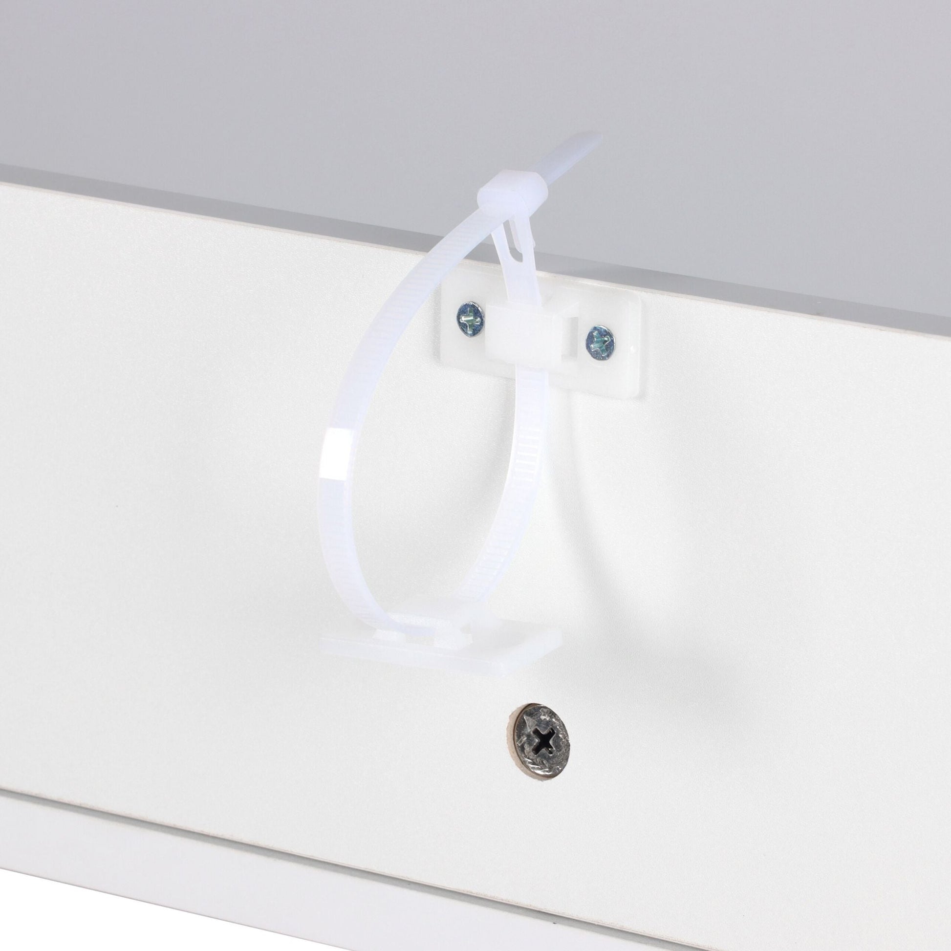 Kinderregal gross mit Boxen Weiss von Relaxdays