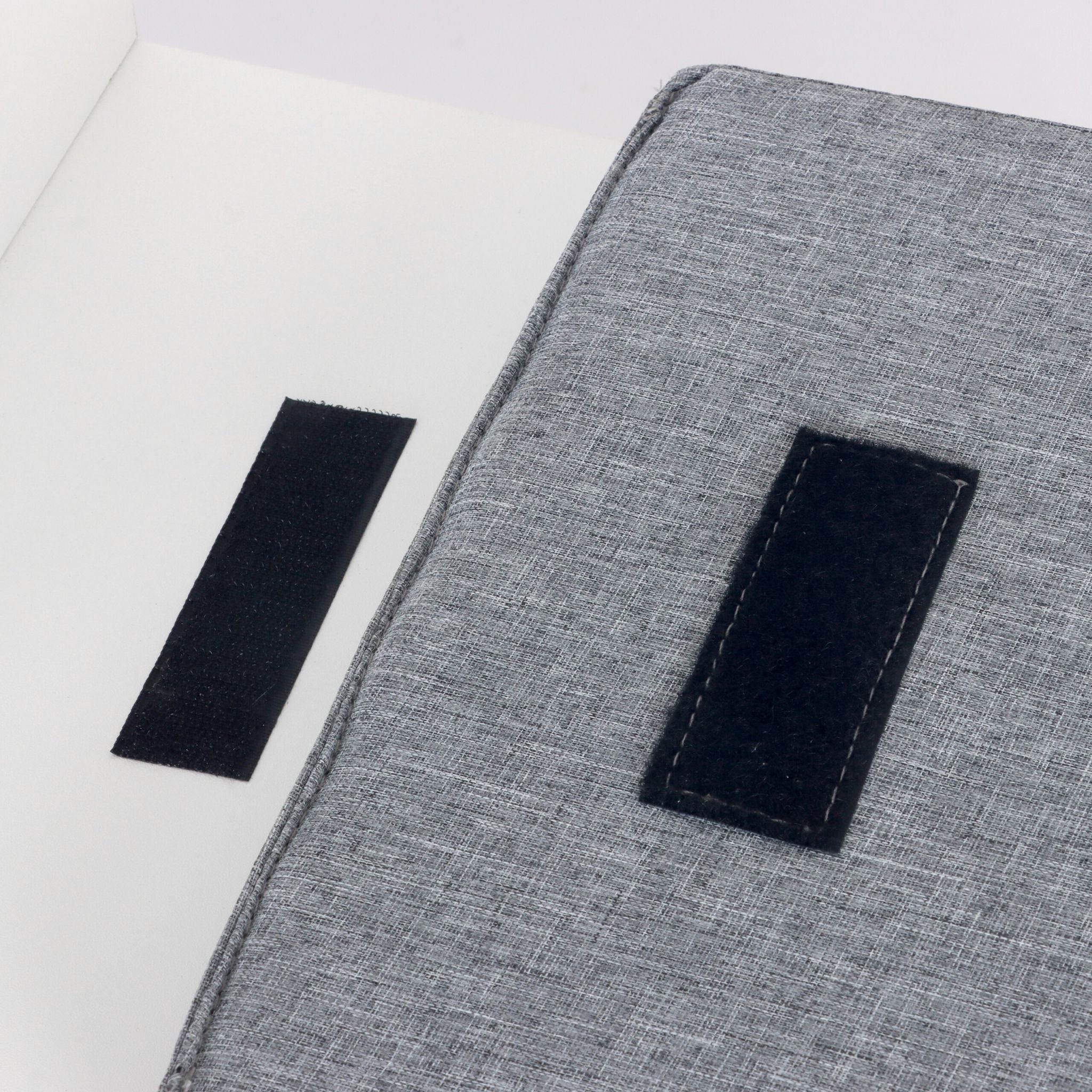 Kinderbank mit Bücherregal Weiss-Grau