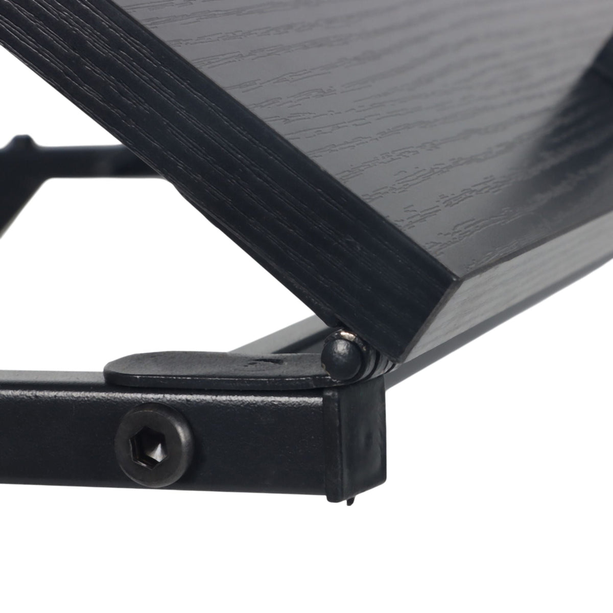 Beistelltisch für Laptop Schwarz von Relaxdays