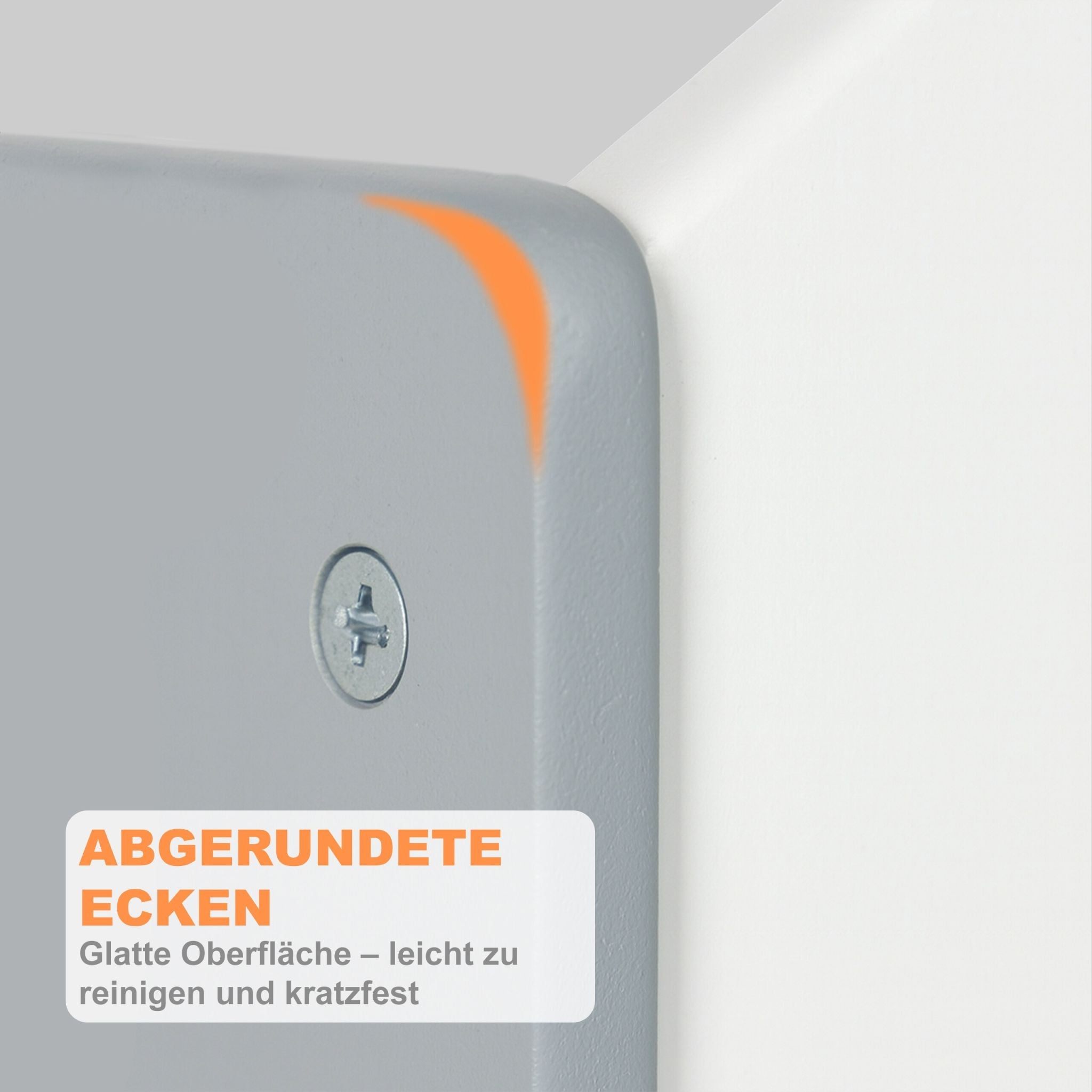 Kinderregal in Hausform Weiss-Hellbraun-Grau von Relaxdays