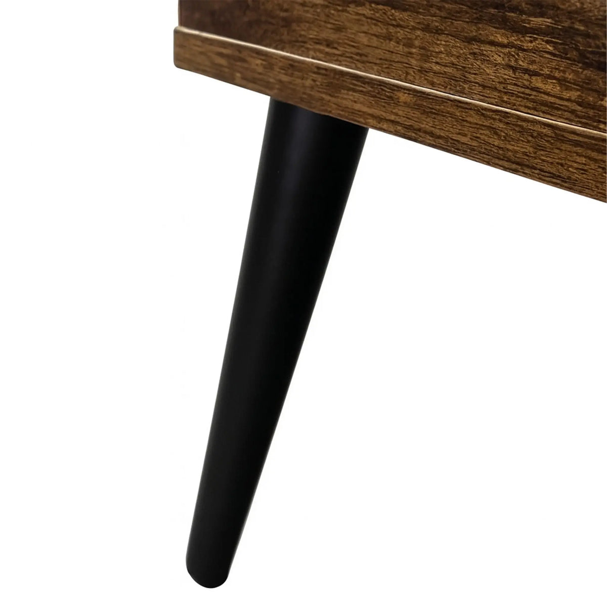 Couchtisch mit Stauraum Braun-Schwarz von Relaxdays