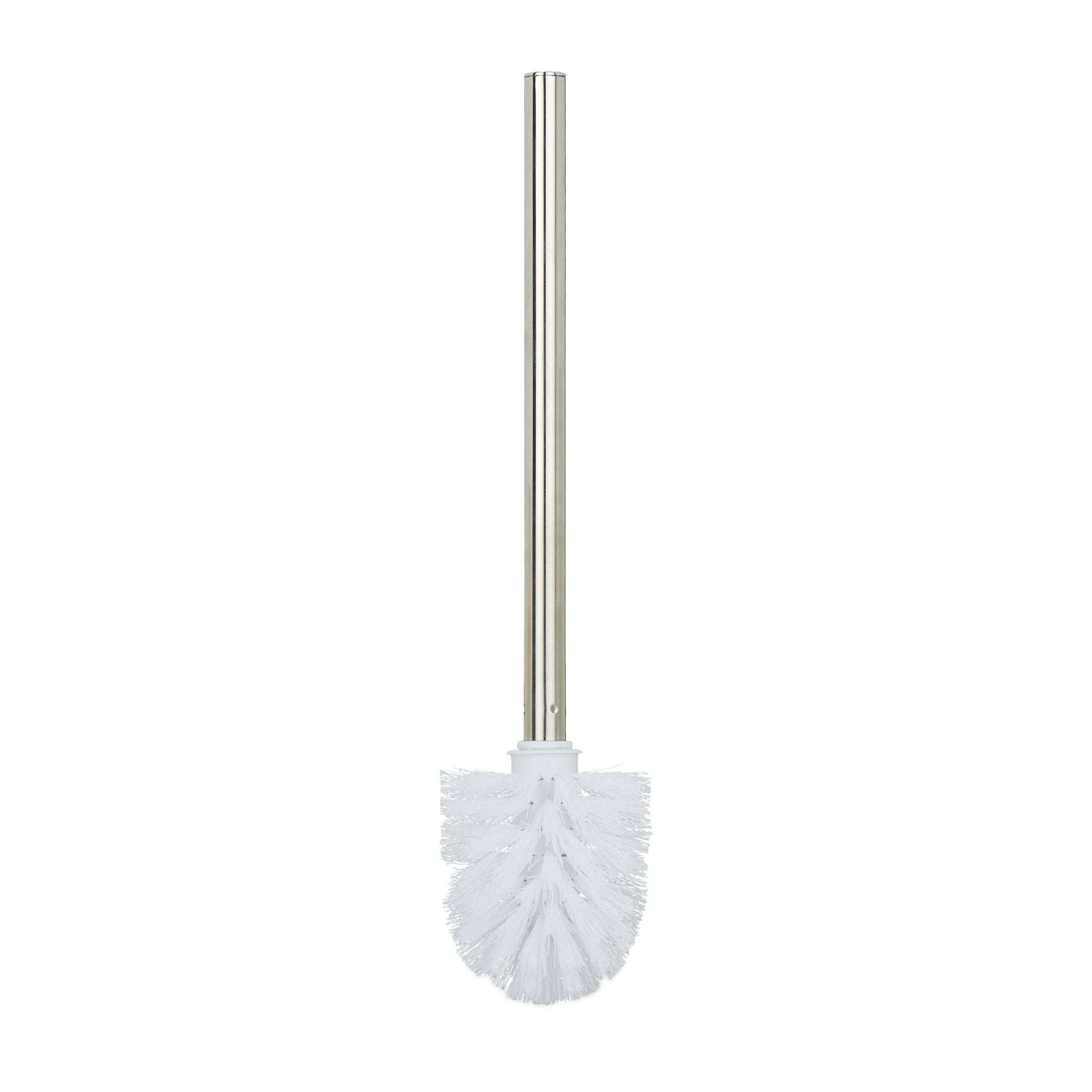 WC Garnitur mit Ablage Weiss-Silber