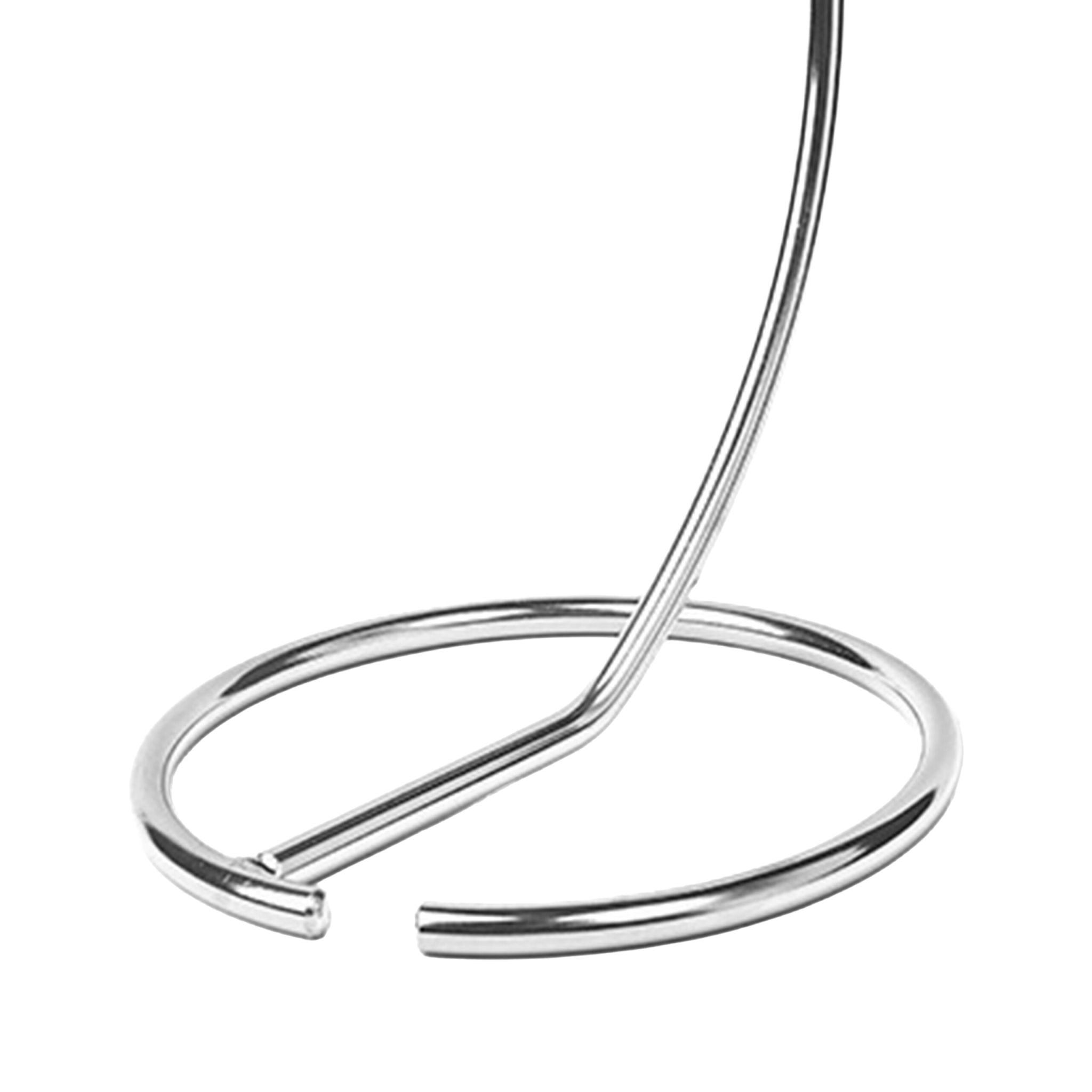 Bananenhalter Metall Silber von Relaxdays