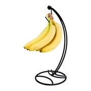 Bananenhalter Metall Schwarz von Relaxdays