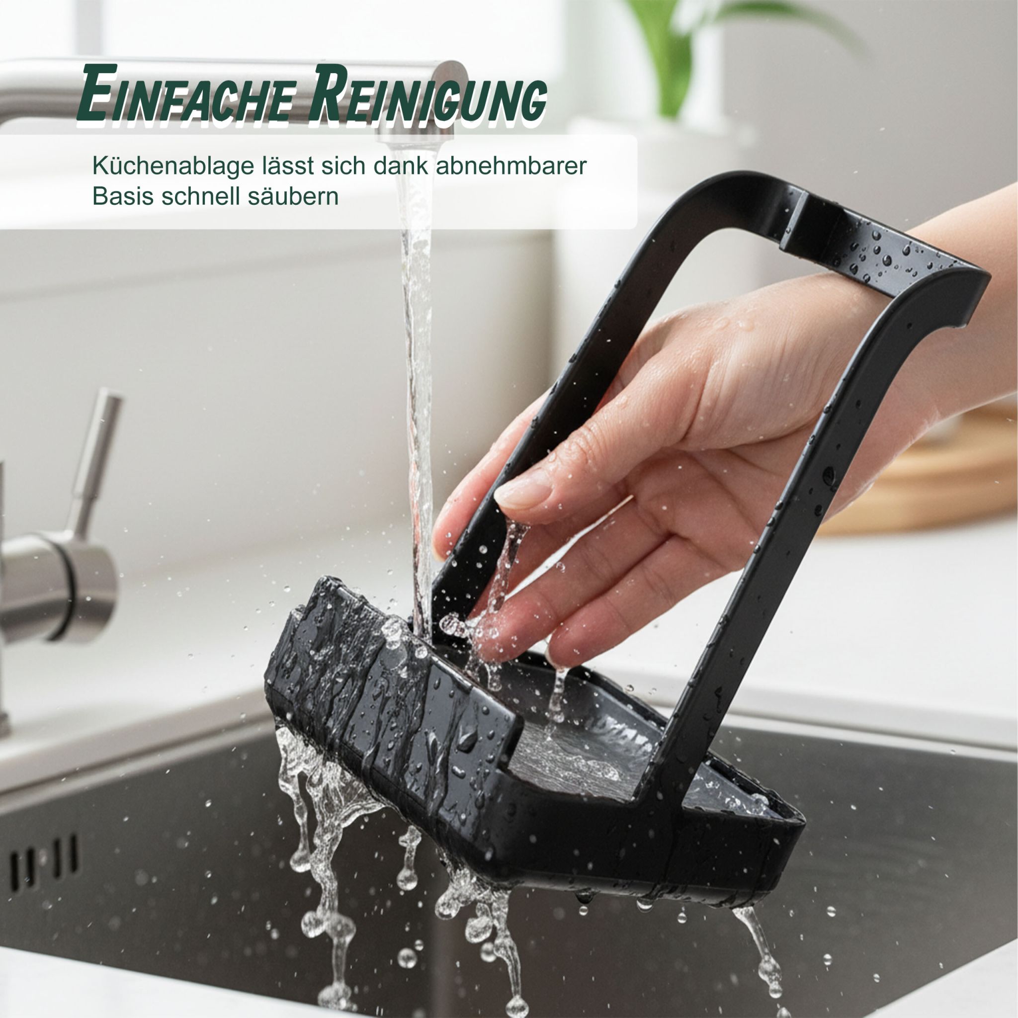 Kochlöffel Ständer & Topfdeckelhalter Schwarz von Relaxdays