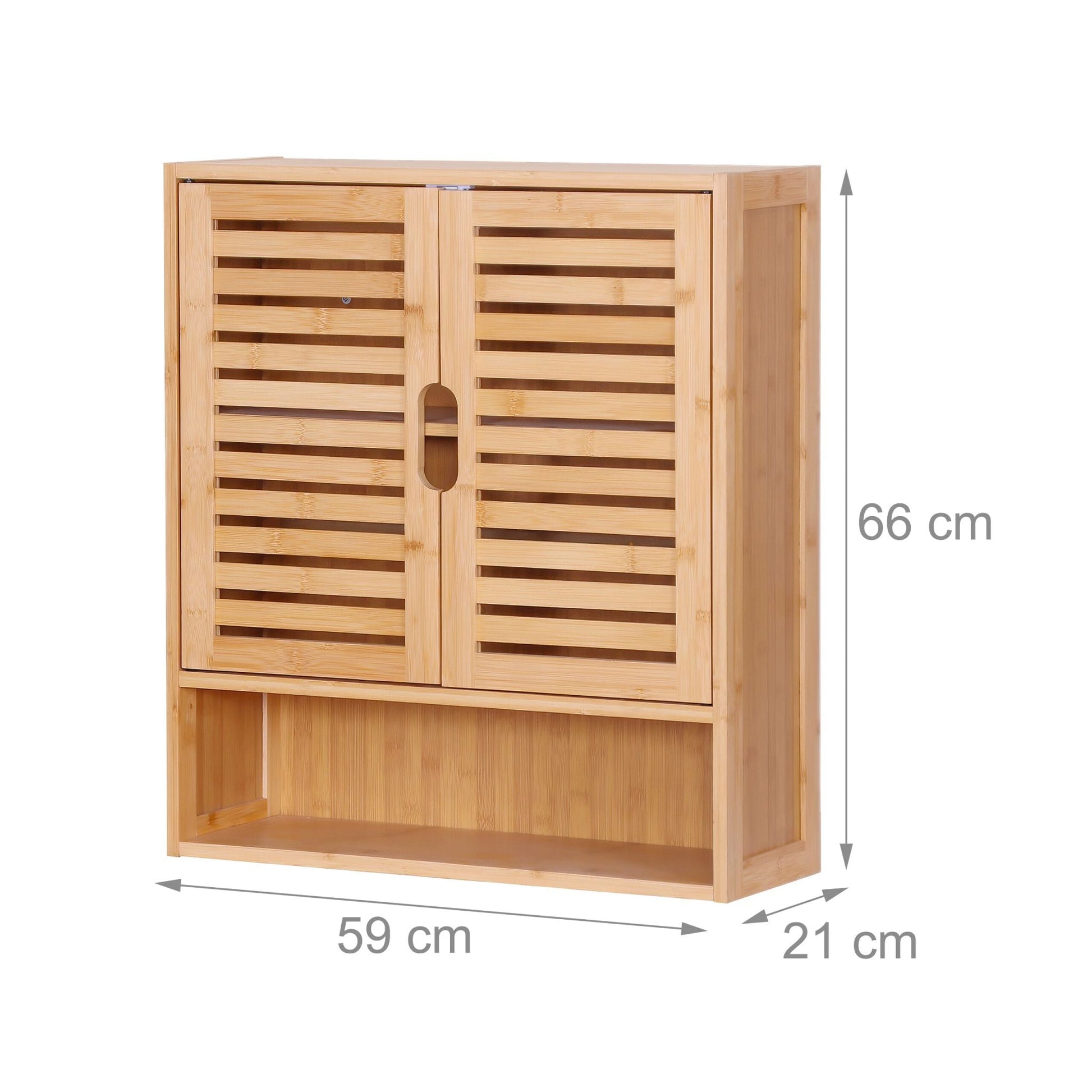 Hängeschrank Bad Hellbraun von Relaxdays