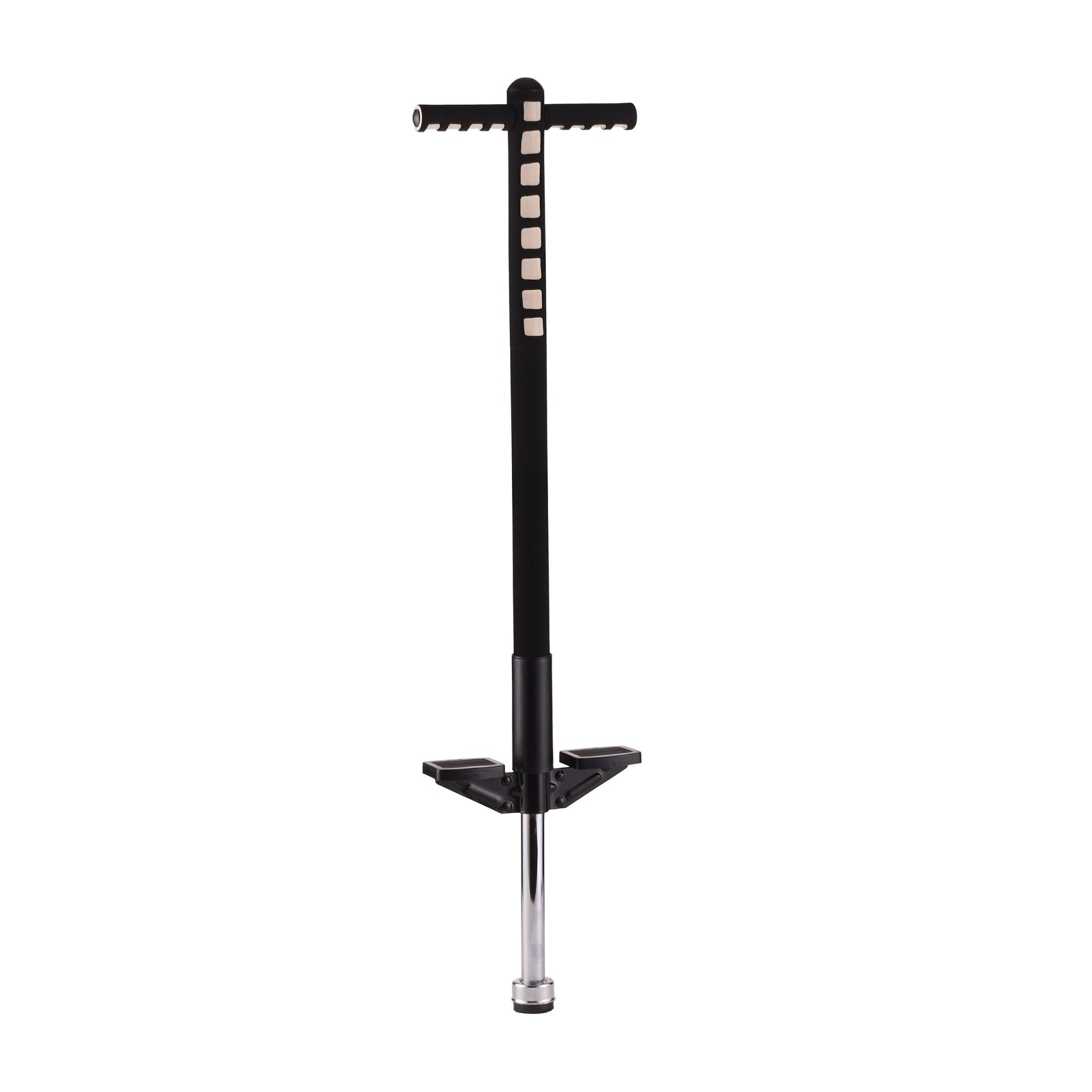 Pogo Stick für Kinder 35 kg Schwarz-Silber von Relaxdays