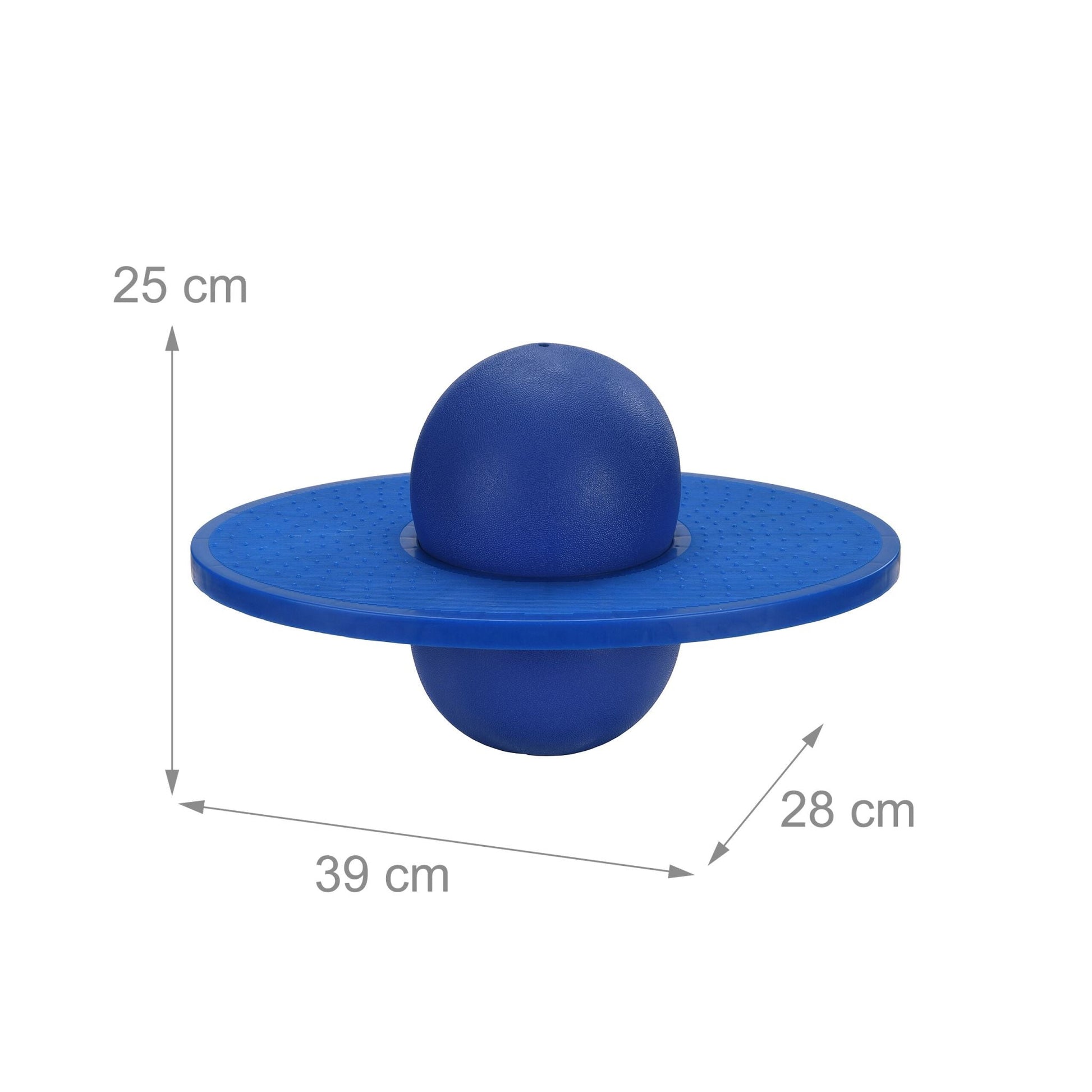 Pogo Ball für Kinder bis 100 kg Blau von Relaxdays
