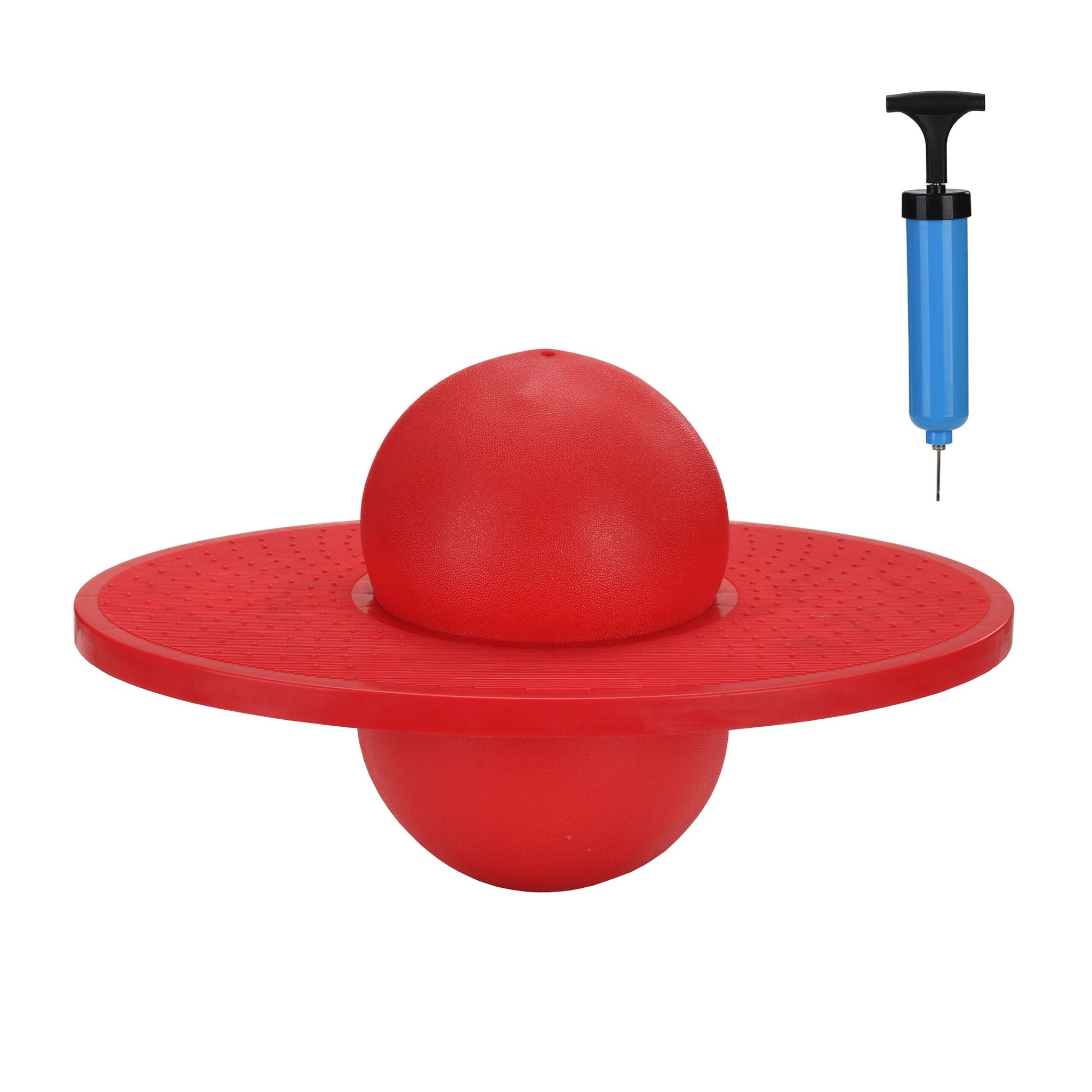 Pogo Ball für Kinder bis 100 kg Rot von Relaxdays