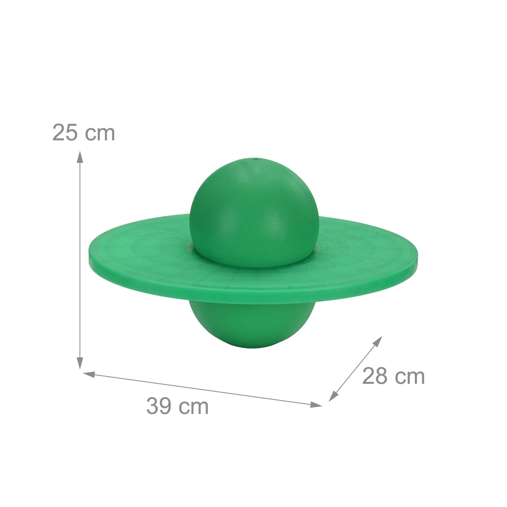 Pogo Ball für Kinder bis 100 kg Grün von Relaxdays