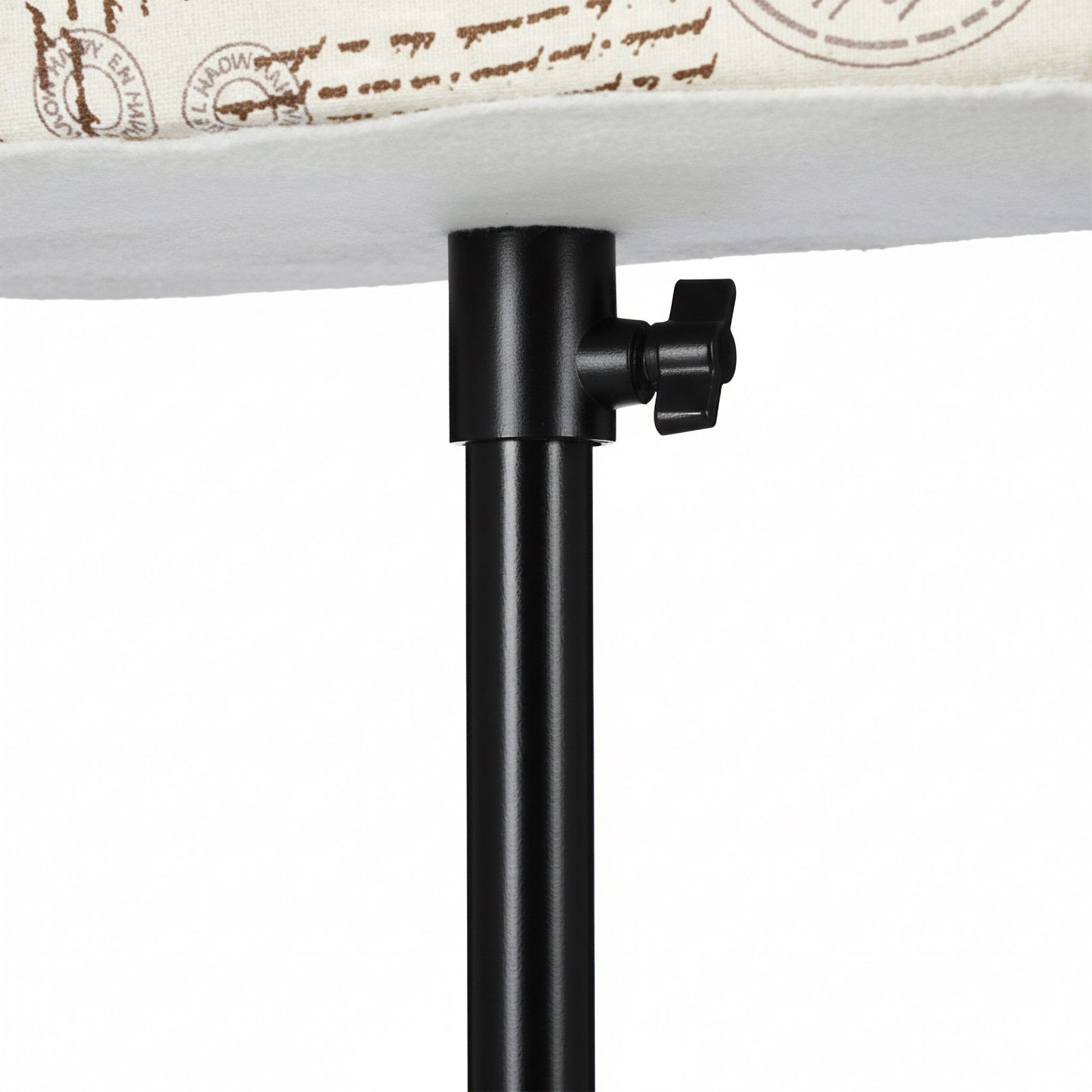 Weibliche Schneiderpuppe 36/38 Creme-Schwarz von Relaxdays