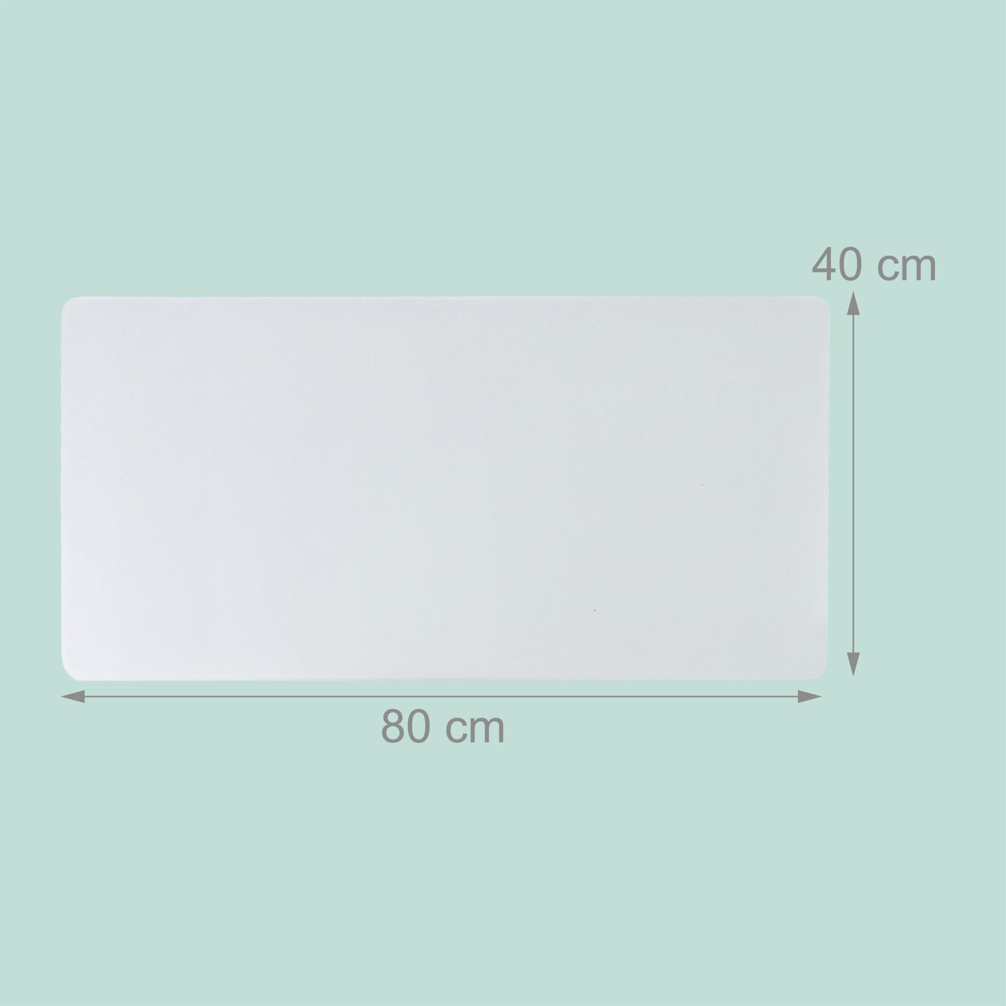 Whiteboard Folie mit Zubehör Weiss-Grün-Schwarz