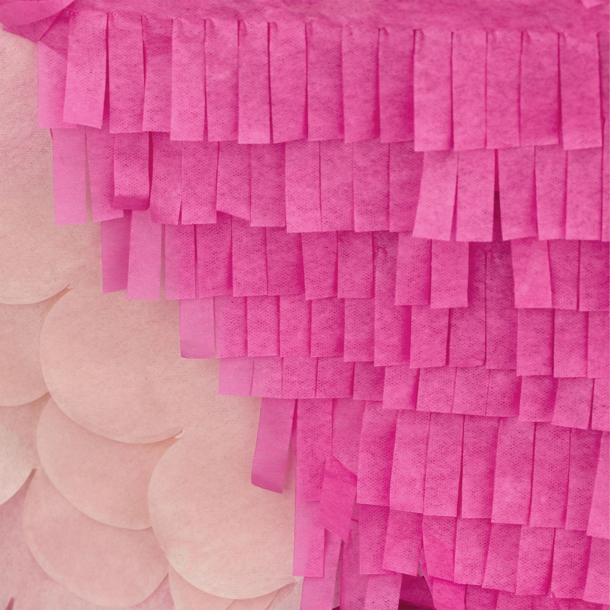 Pinata Flamingo mit Stab und Maske Creme-Pink-Schwarz von Relaxdays