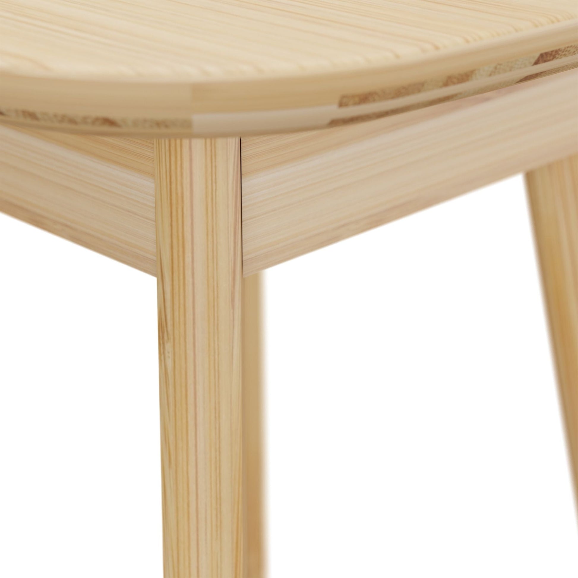 Esszimmerhocker Bambus 2er-Set Hellbraun von Relaxdays