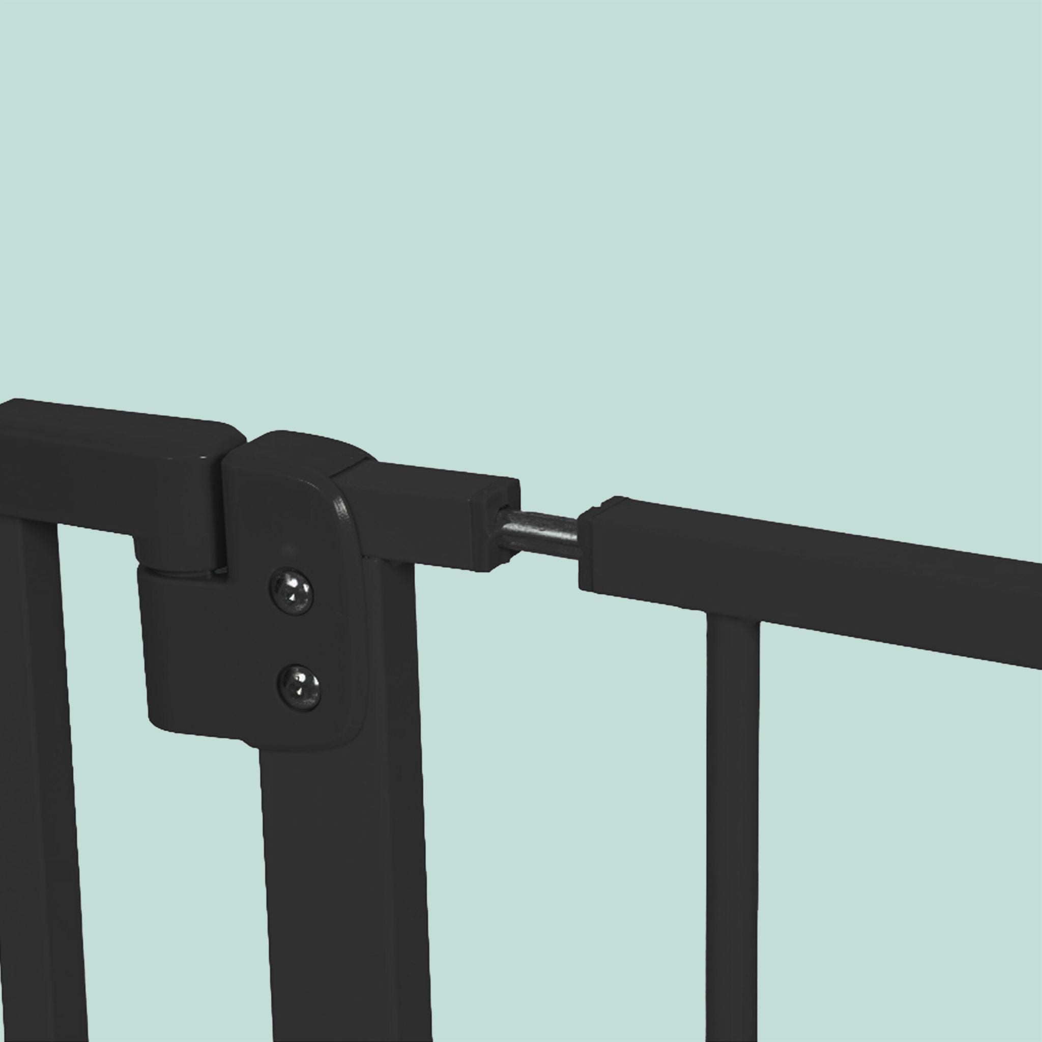 Treppenschutzgitter 75–100cm Schwarz