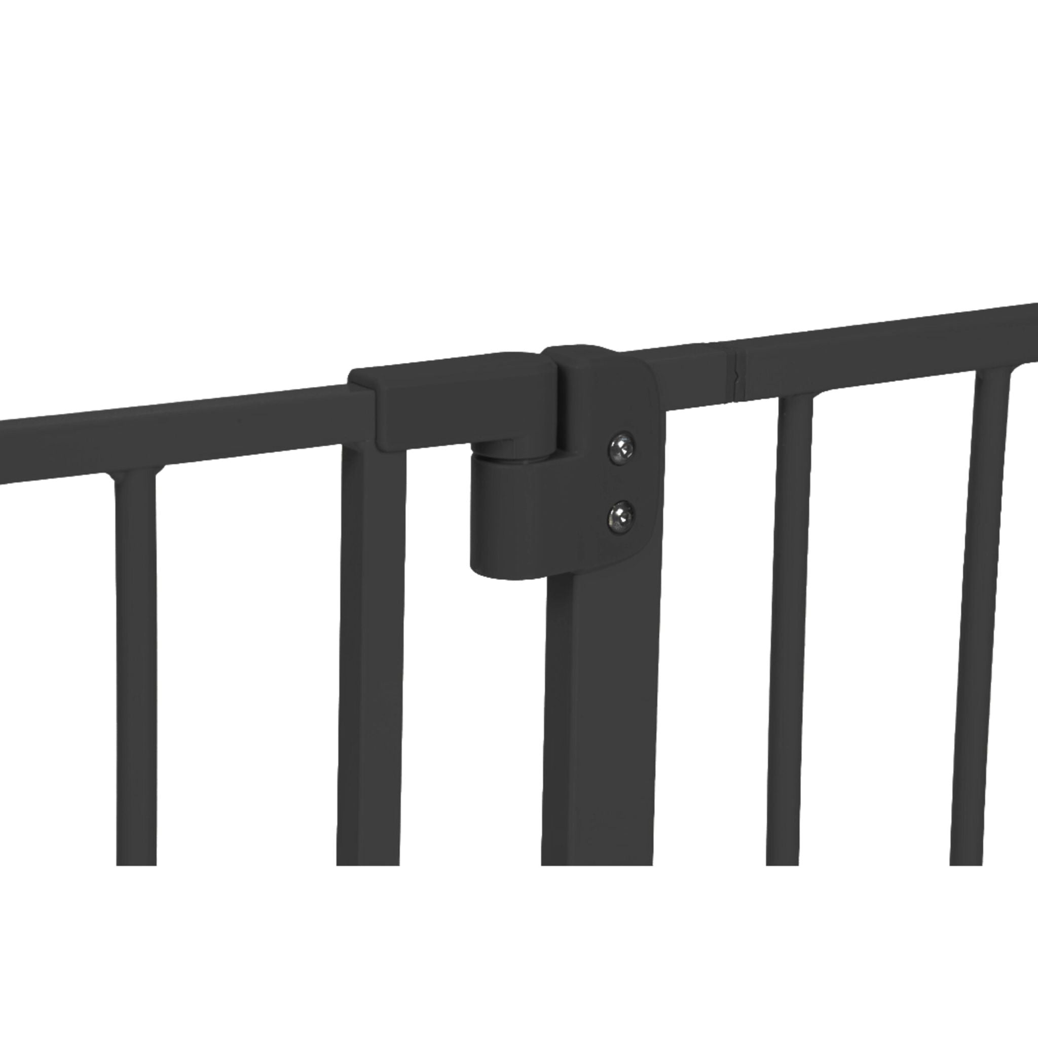 Treppenschutzgitter 75–100cm Schwarz