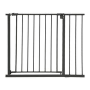 Treppenschutzgitter 75–100cm Schwarz