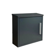 Briefkasten Metall Schwarz von Relaxdays