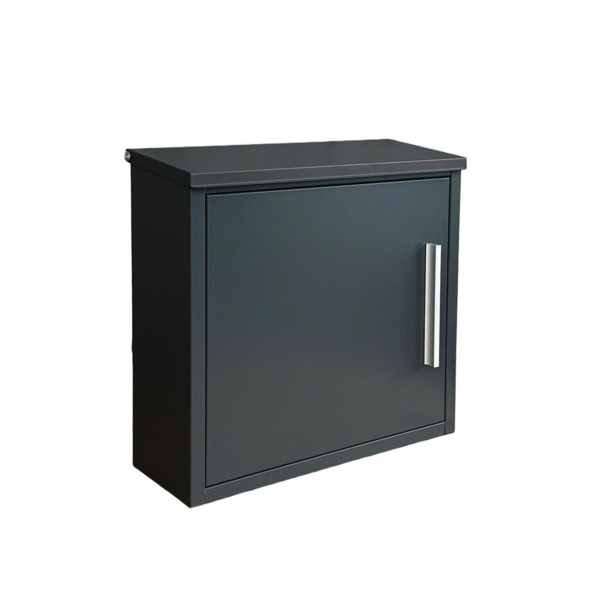 Briefkasten Metall Schwarz von Relaxdays