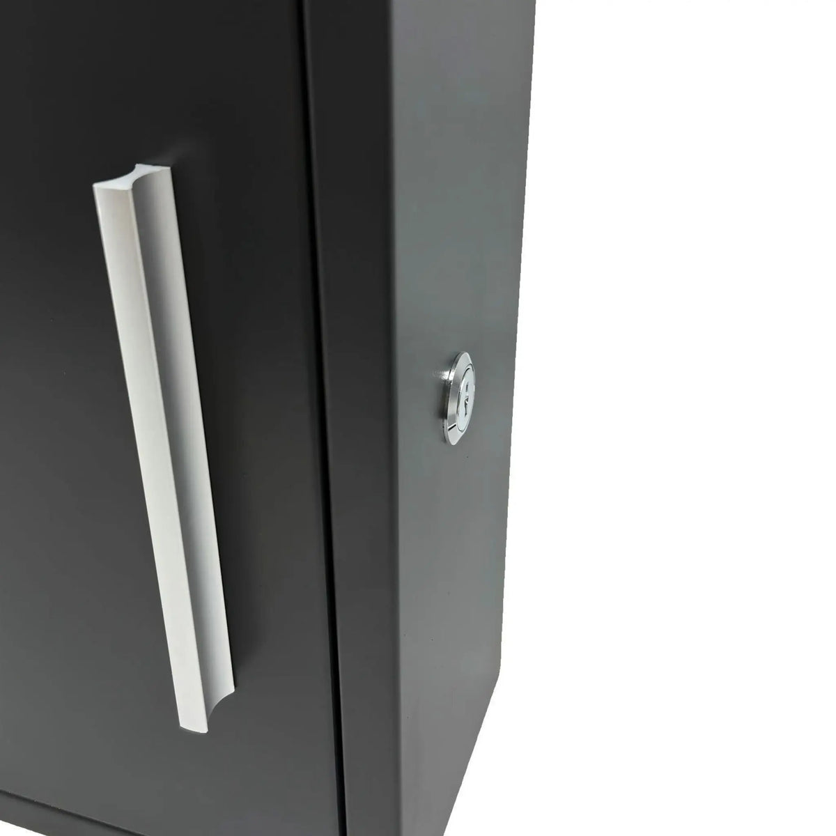 Briefkasten Metall Schwarz von Relaxdays
