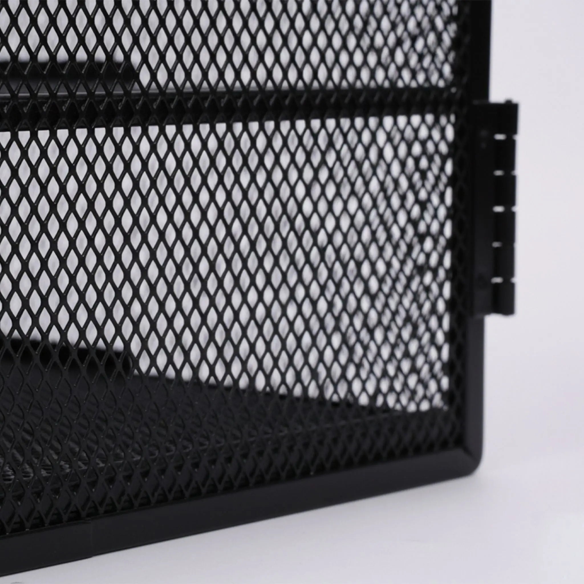 Dokumentenablage Metall 3 Fächer Schwarz von Relaxdays
