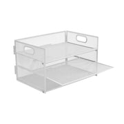 Dokumentenablage Metall 3 Fächer Weiss von Relaxdays