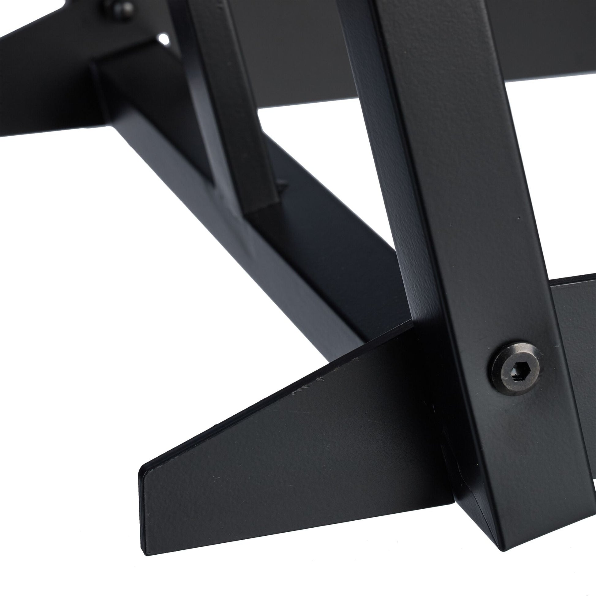 Kaminholzregal V-Design Schwarz von Relaxdays