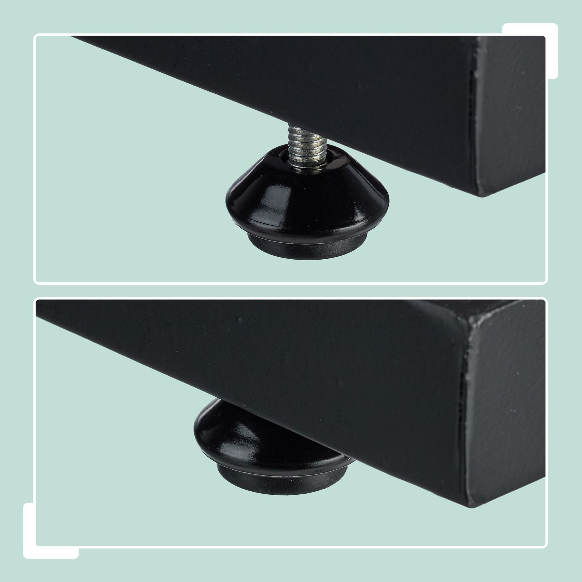 Kaminholzregal Modern Schwarz von Relaxdays