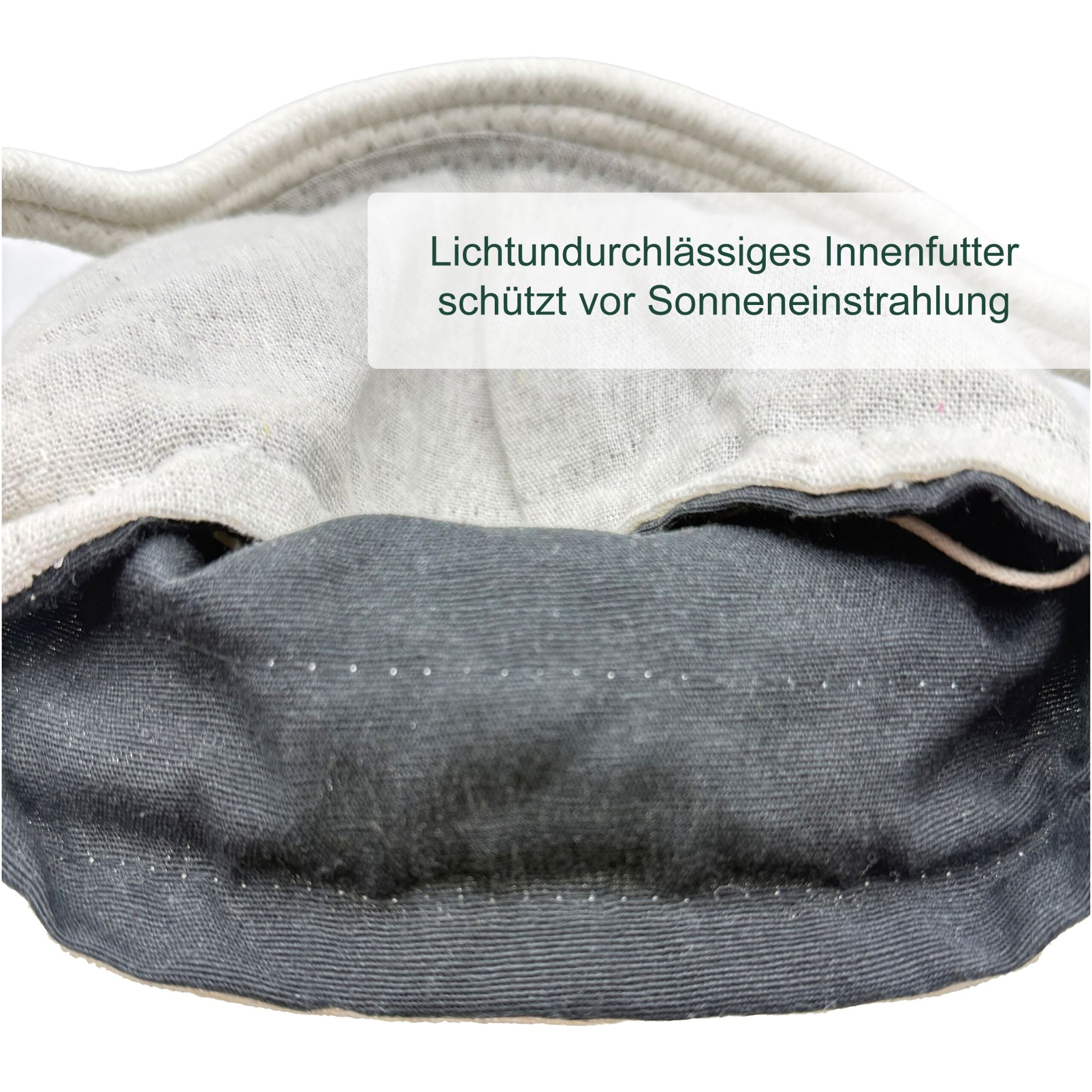 Kartoffel Aufbewahrung 3er-Set Beige-Weiss-Schwarz von Relaxdays