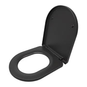 Toilettendeckel mit Absenkautomatik Anthrazit von Relaxdays
