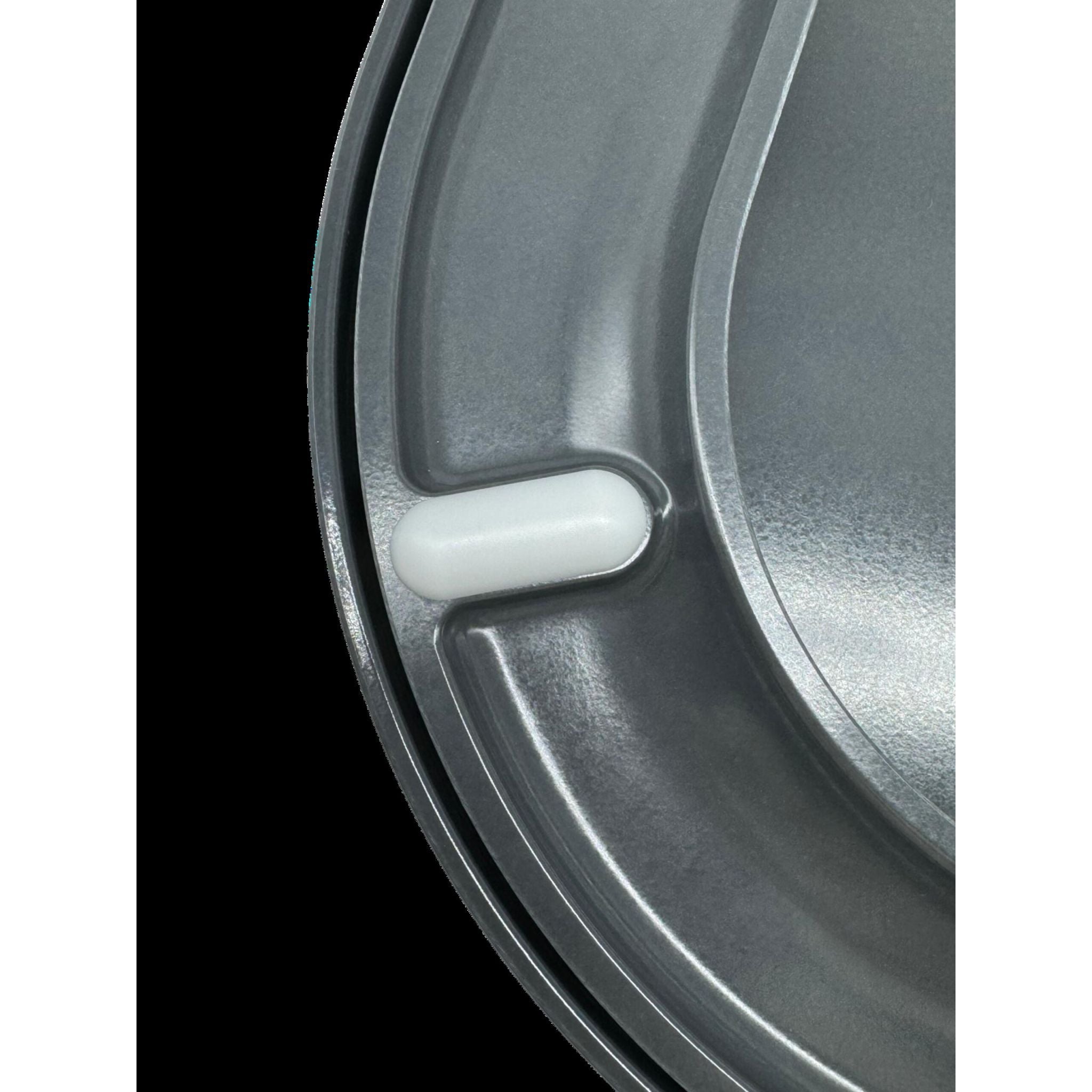 Toilettendeckel mit Absenkautomatik Anthrazit von Relaxdays
